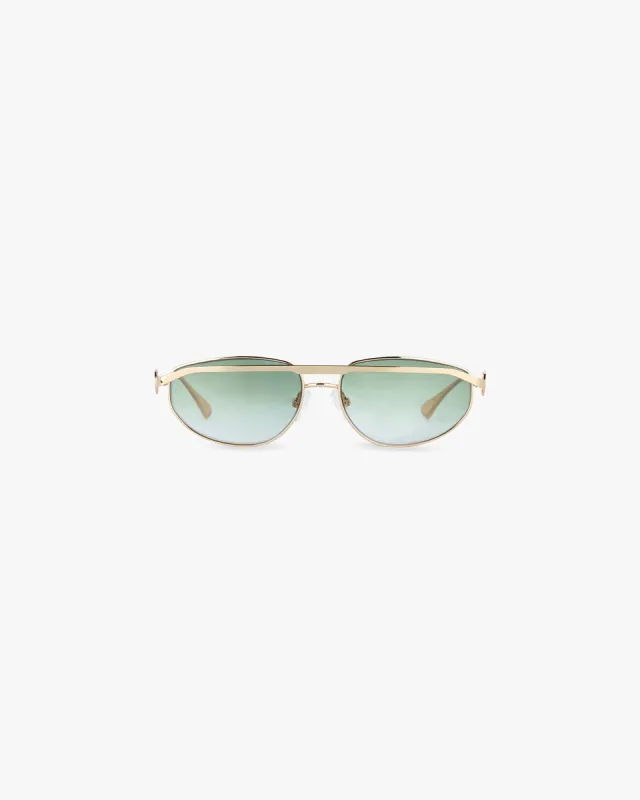 Represent Slim Aviator - Gold Black sold by Represent