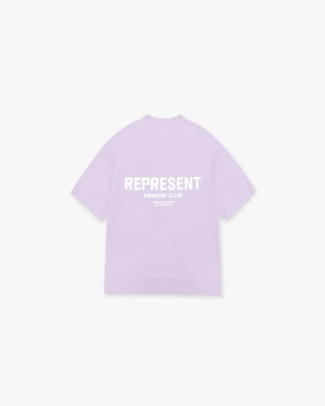Represent Owners Club T-Shirt - Pastel Lilac sold by Represent