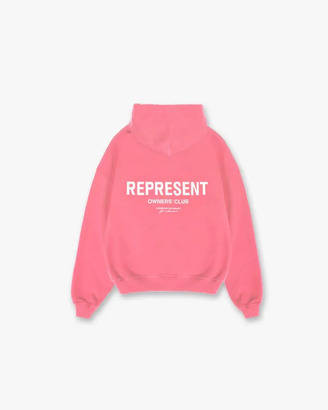 Represent Owners Club Hoodie - Bubblegum Pink sold by Represent
