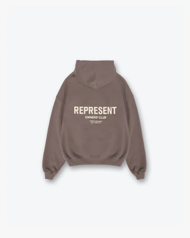 Represent Owners Club Hoodie - Fog sold by Represent