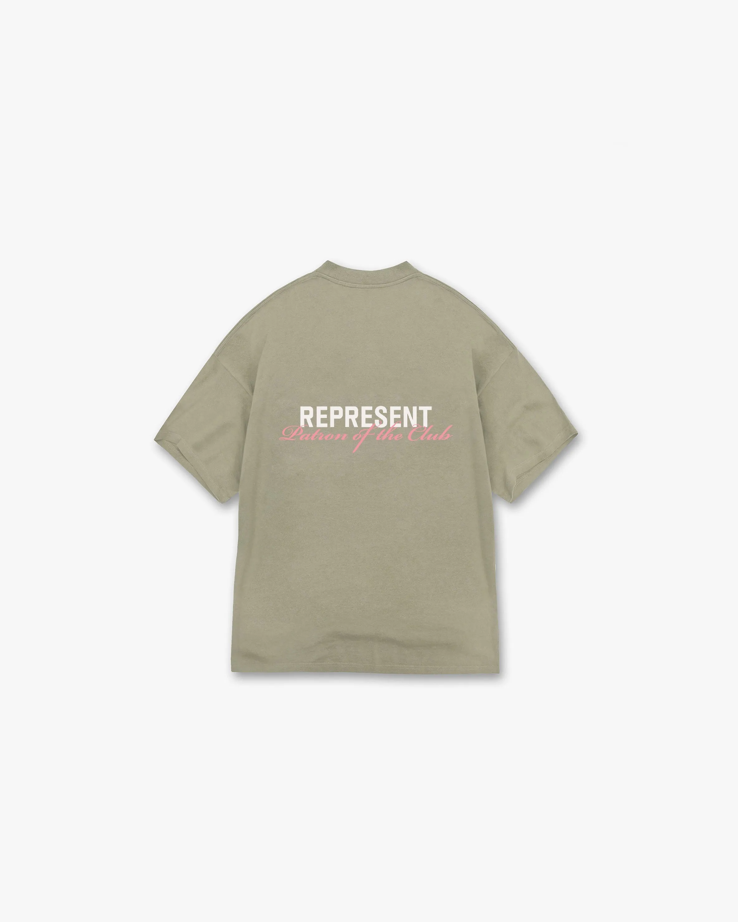 Patron Of The Club T-Shirt - Khaki Pink sold by Represent