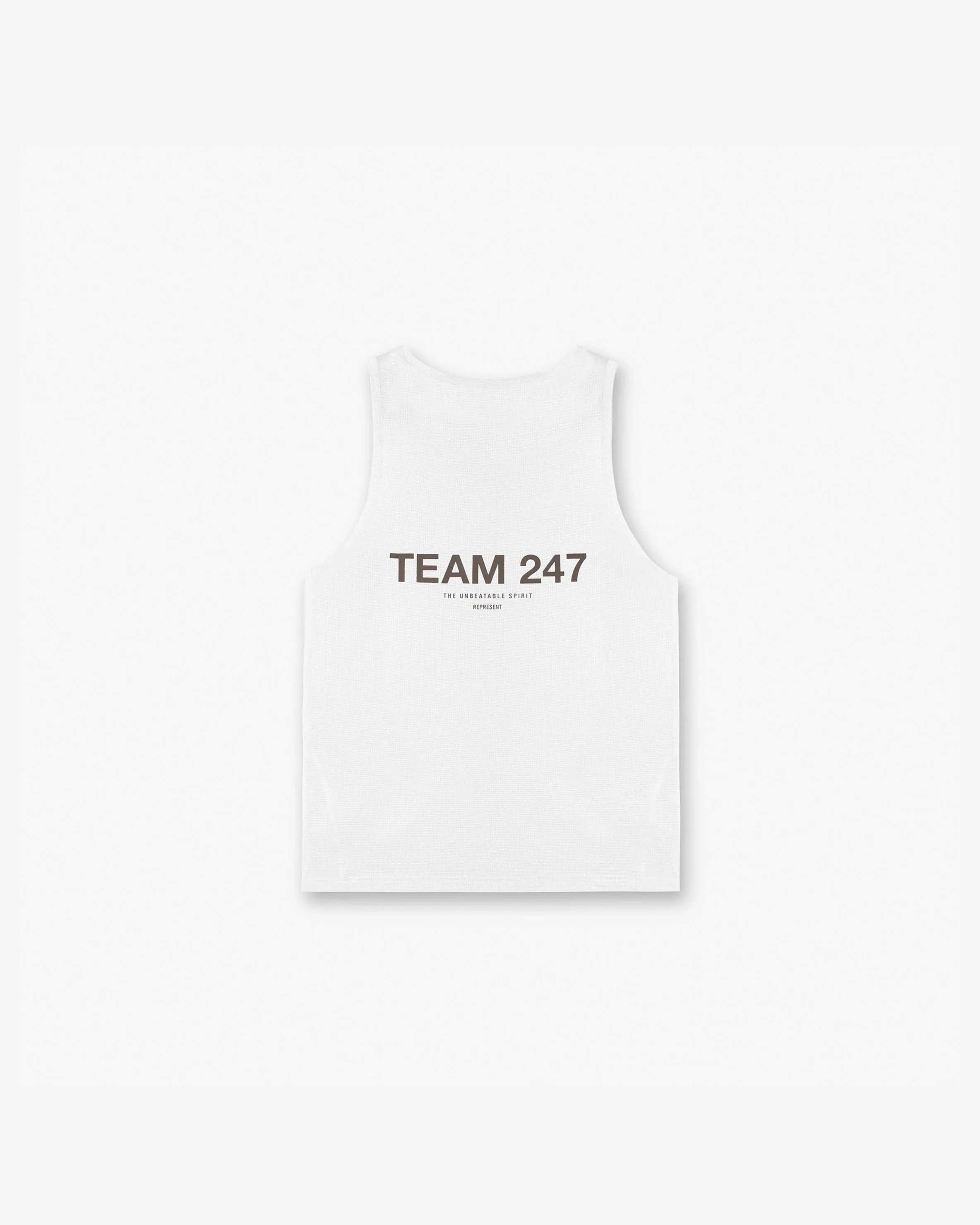 247 Team Run Vest - Flat White sold by Represent product image thumbnail 2