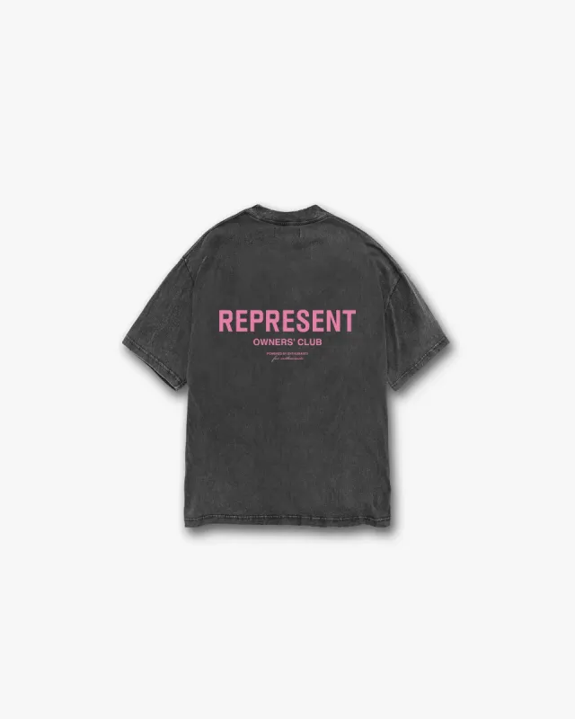 Represent Owners Club T-Shirt - Vintage Pink sold by Represent