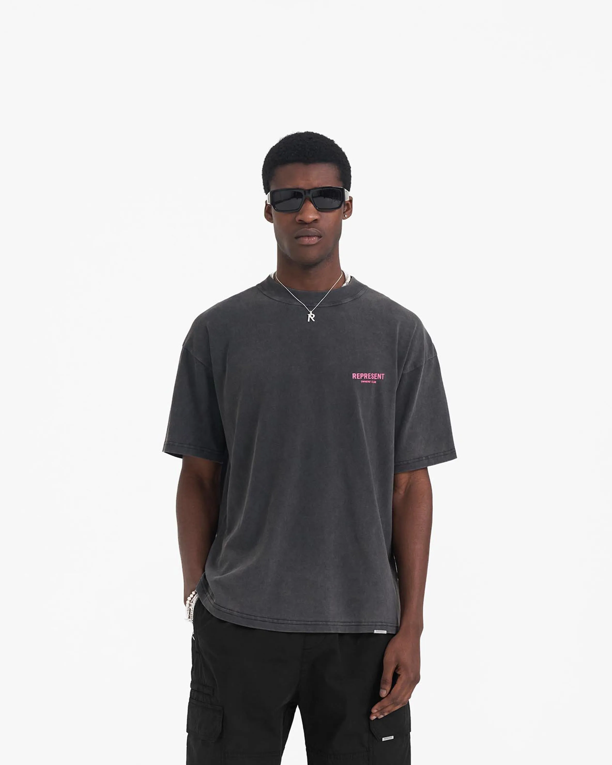 Represent Owners Club T-Shirt - Vintage Pink sold by Represent product image thumbnail 3