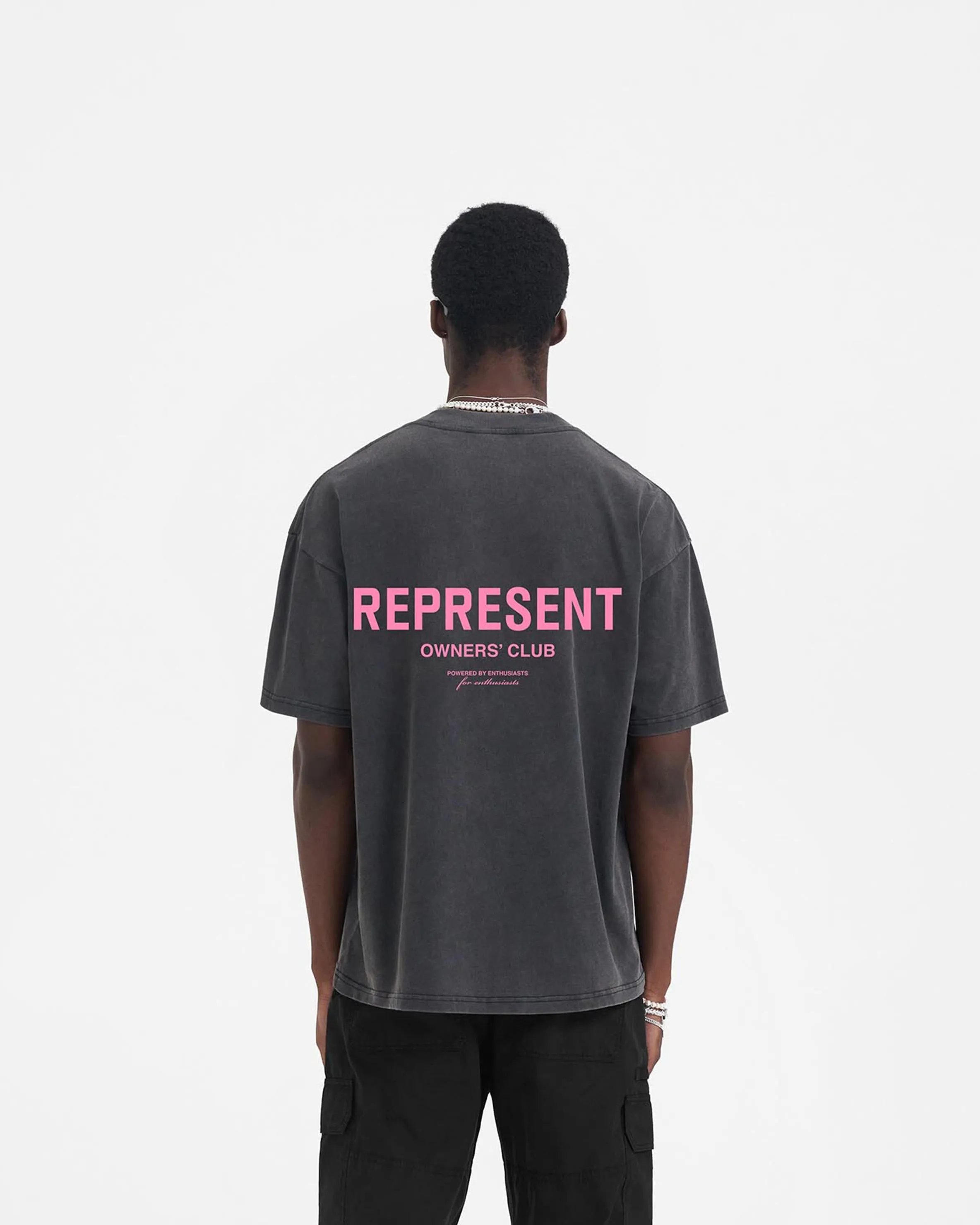 Represent Owners Club T-Shirt - Vintage Pink sold by Represent product image thumbnail 4