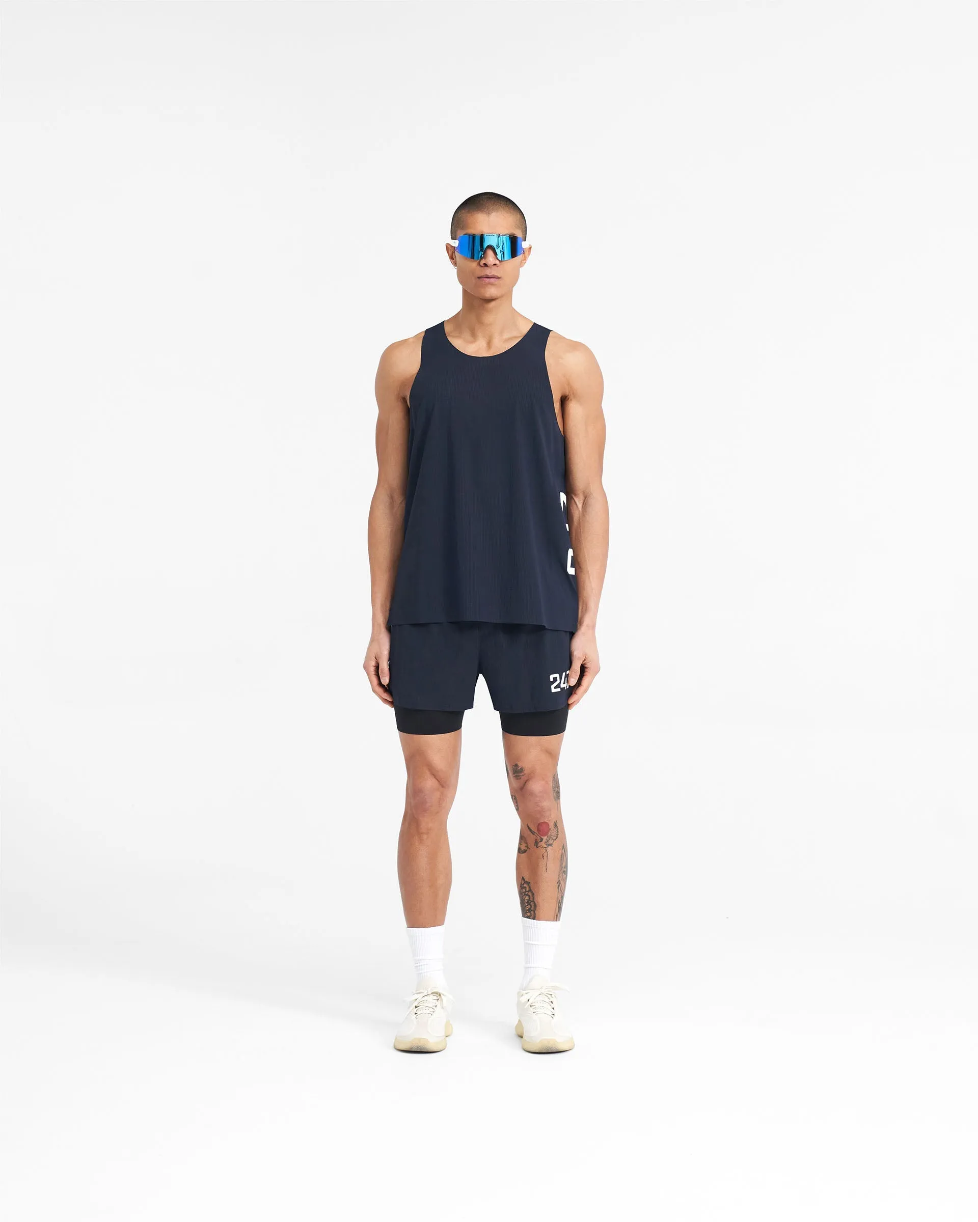 247 Trail Short - Navy sold by Represent product image thumbnail 5