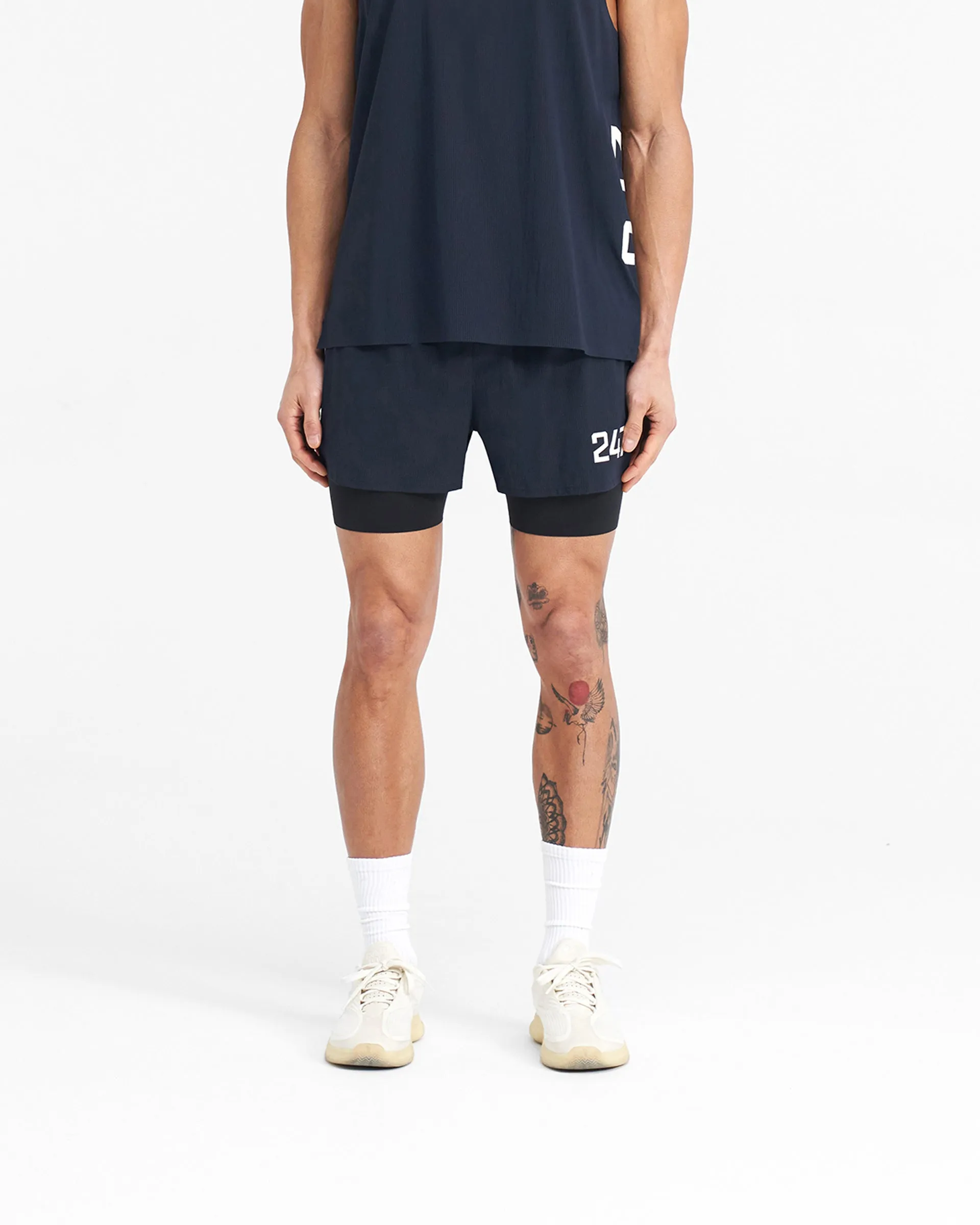 247 Trail Short - Navy sold by Represent product image thumbnail 3