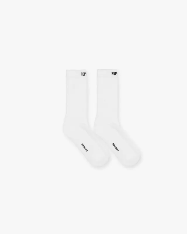 Core Sock - White sold by Represent