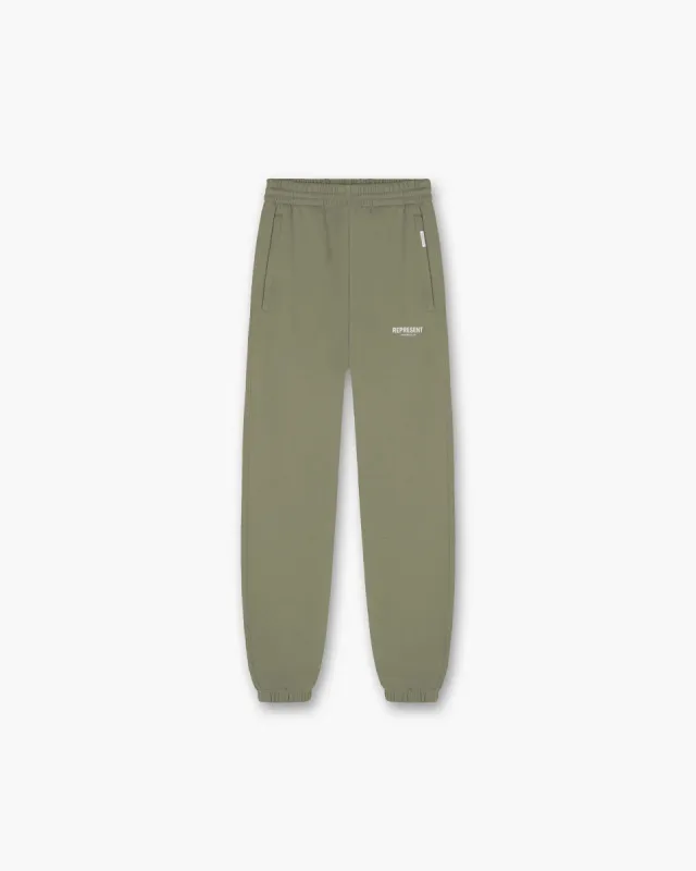 Represent Owners Club Sweatpants - Olive sold by Represent