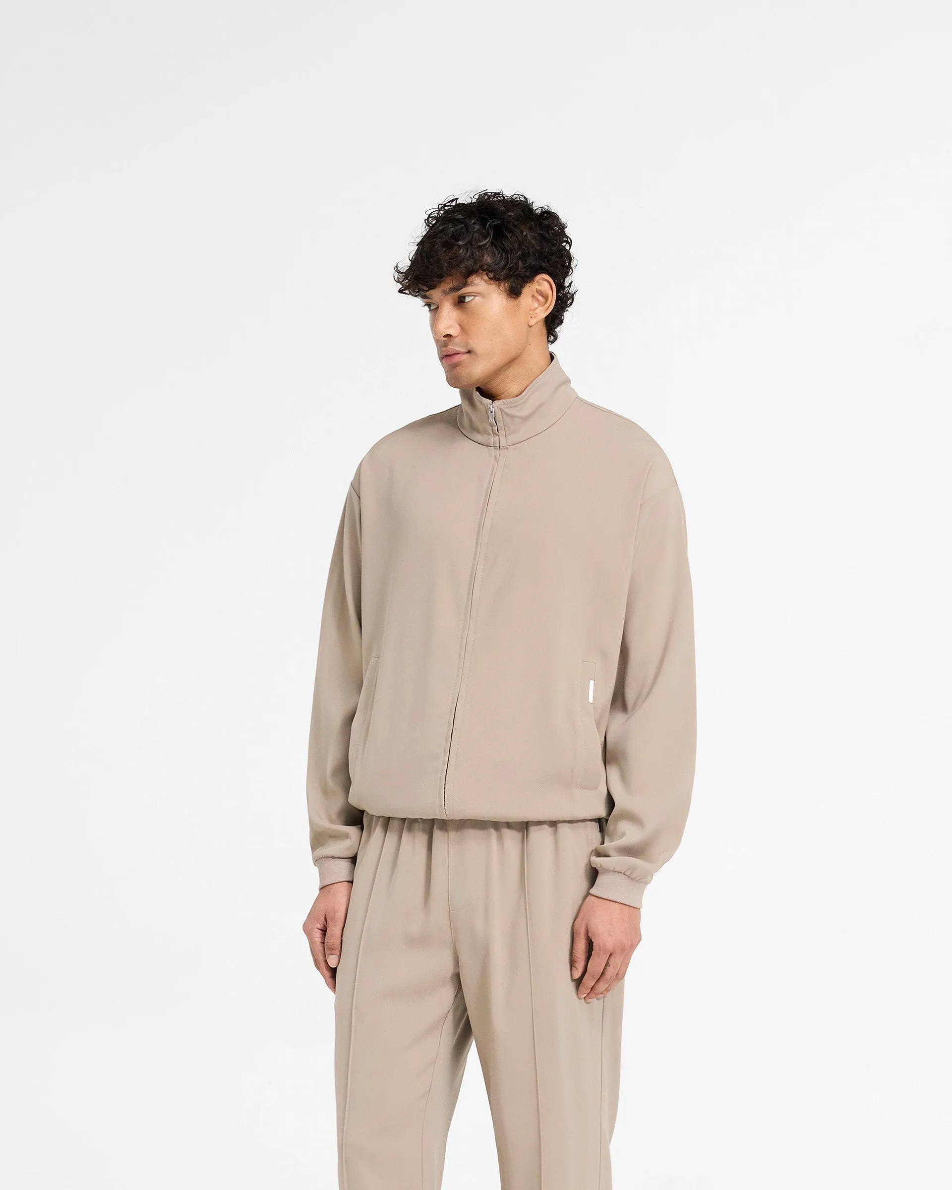 Initial Track Jacket - Dune sold by Represent product image thumbnail 4