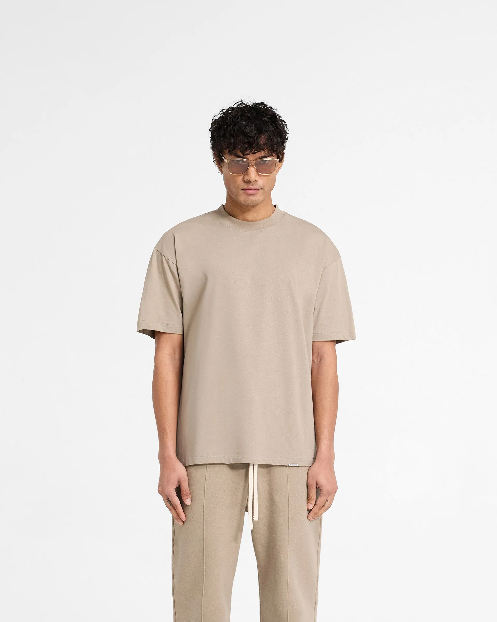 Initial Oversized T-Shirt - Dune sold by Represent product image thumbnail 3