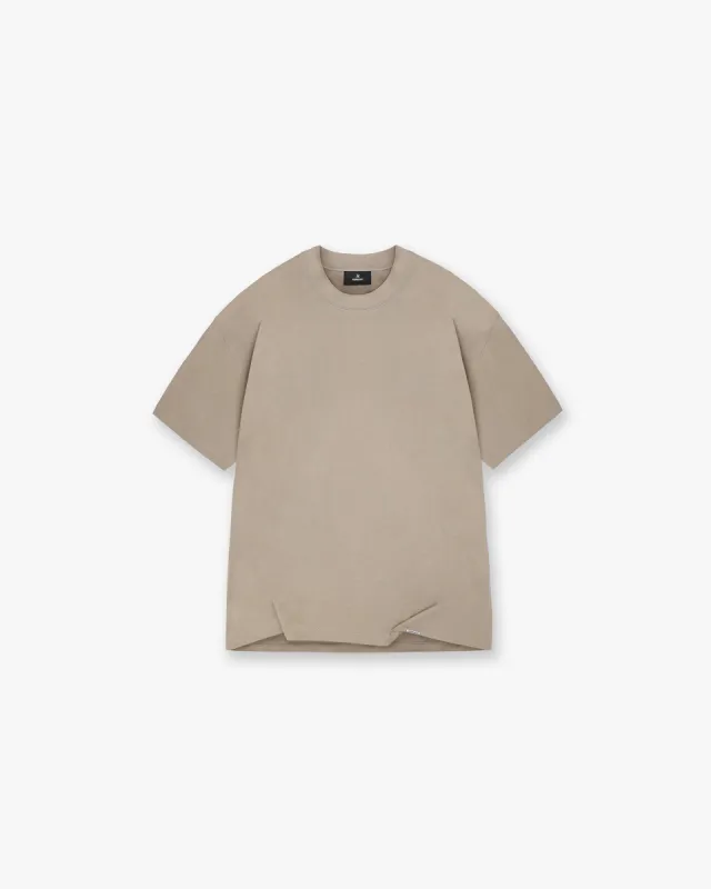 Initial Oversized T-Shirt - Dune sold by Represent