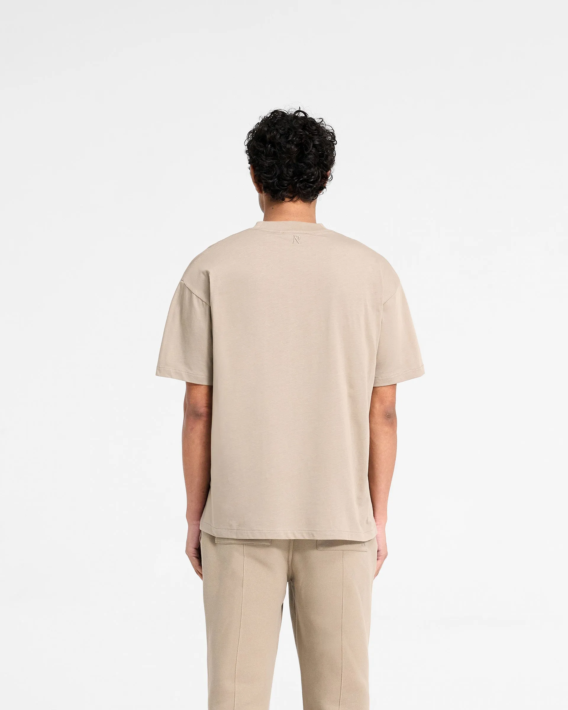 Initial Oversized T-Shirt - Dune sold by Represent product image thumbnail 4