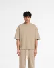 Initial Boxy T-Shirt - Dune sold by Represent
