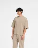 Initial Boxy T-Shirt - Dune sold by Represent