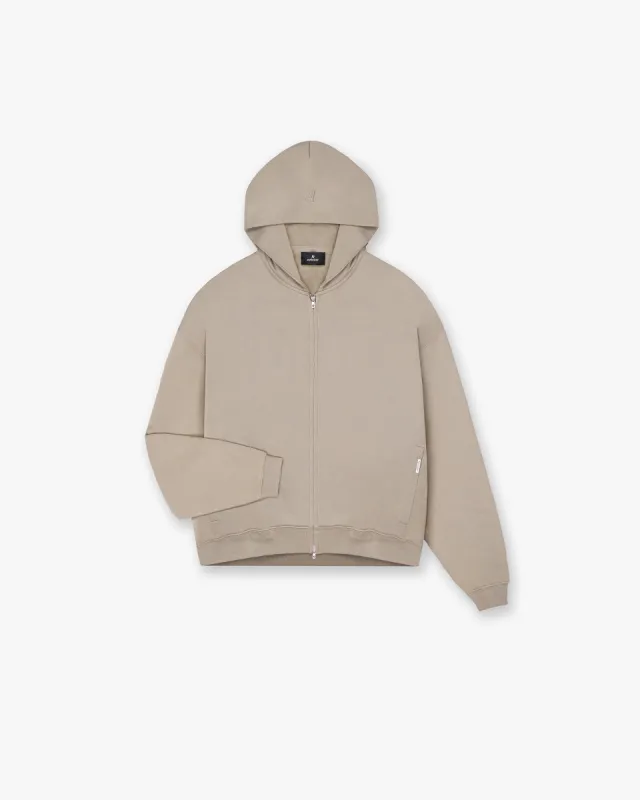 Initial Zip Hoodie - Dune sold by Represent