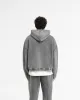 Initial Boxy Zip Through Hoodie - Vintage Grey sold by Represent