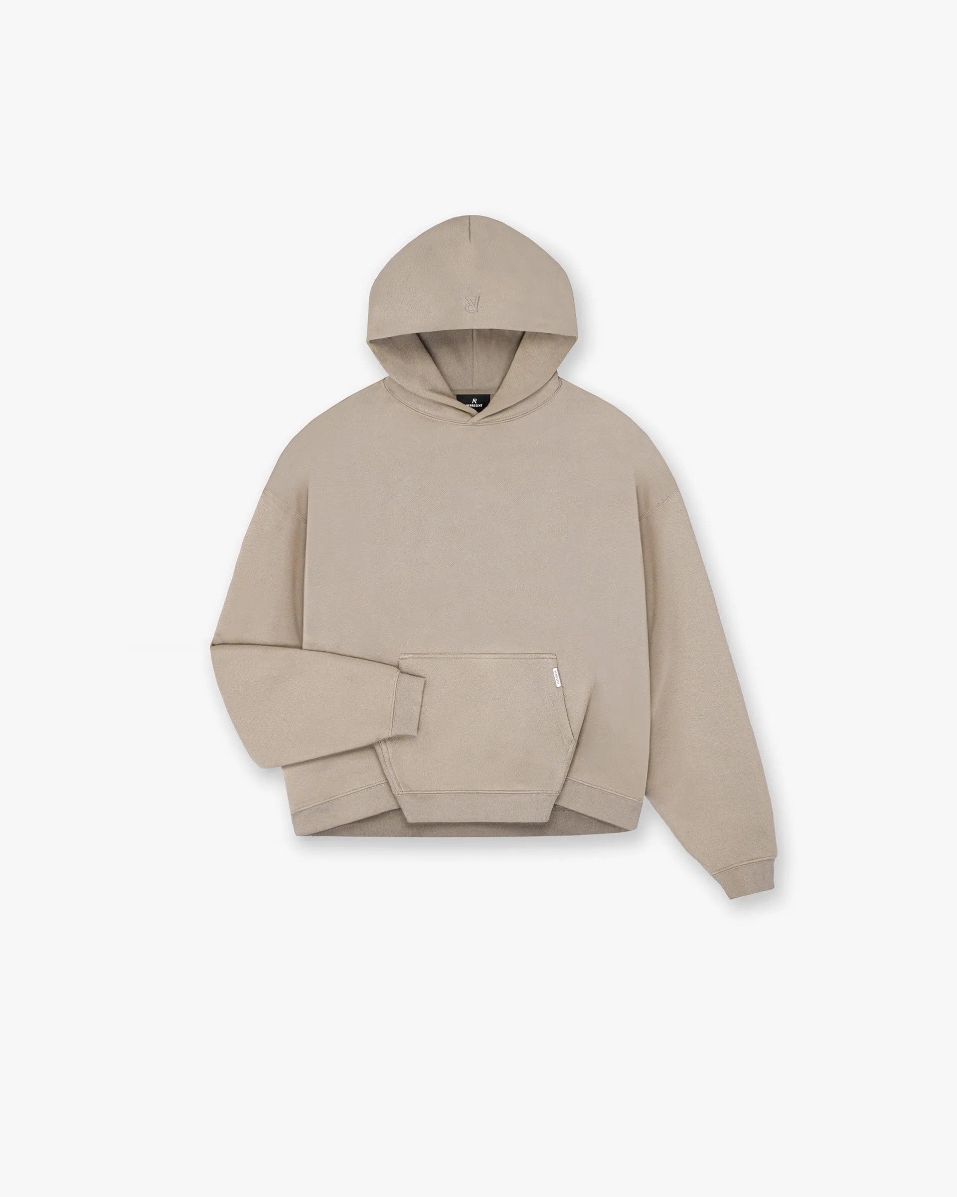 Initial Boxy Hoodie - Dune sold by Represent