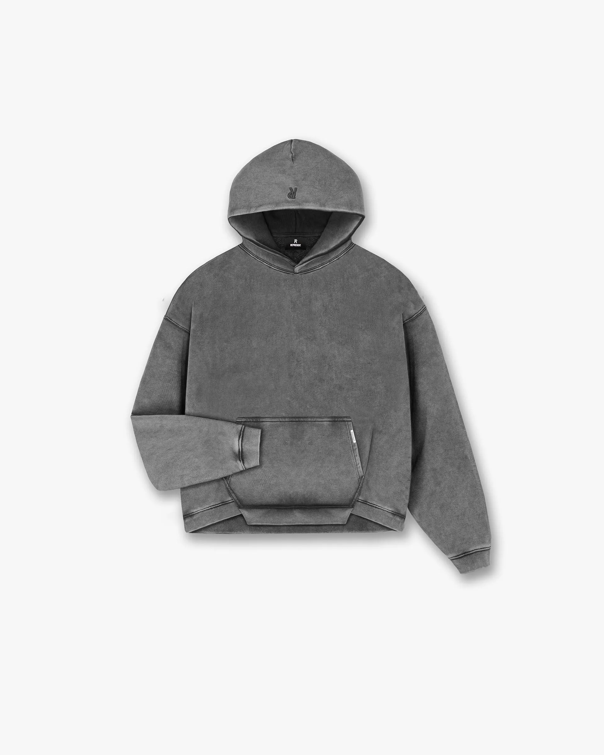 Initial Boxy Hoodie - Vintage Grey sold by Represent