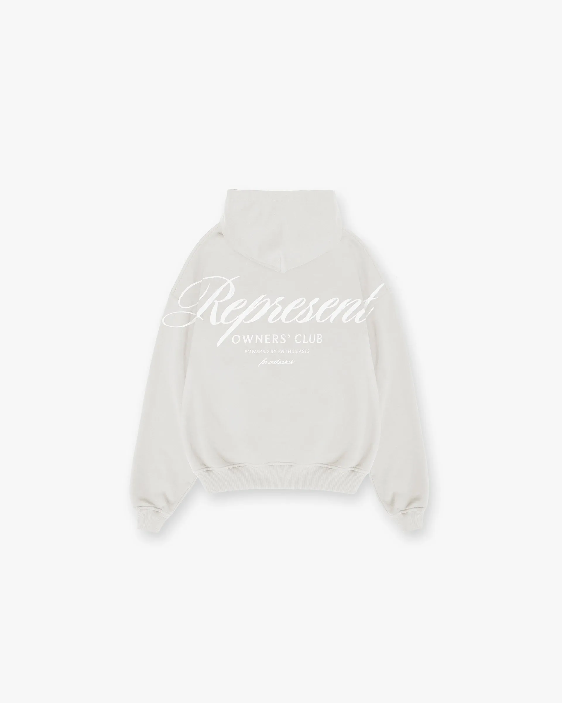 Represent X Ounass Owners Club Script Hoodie - Rock sold by Represent product image thumbnail 2