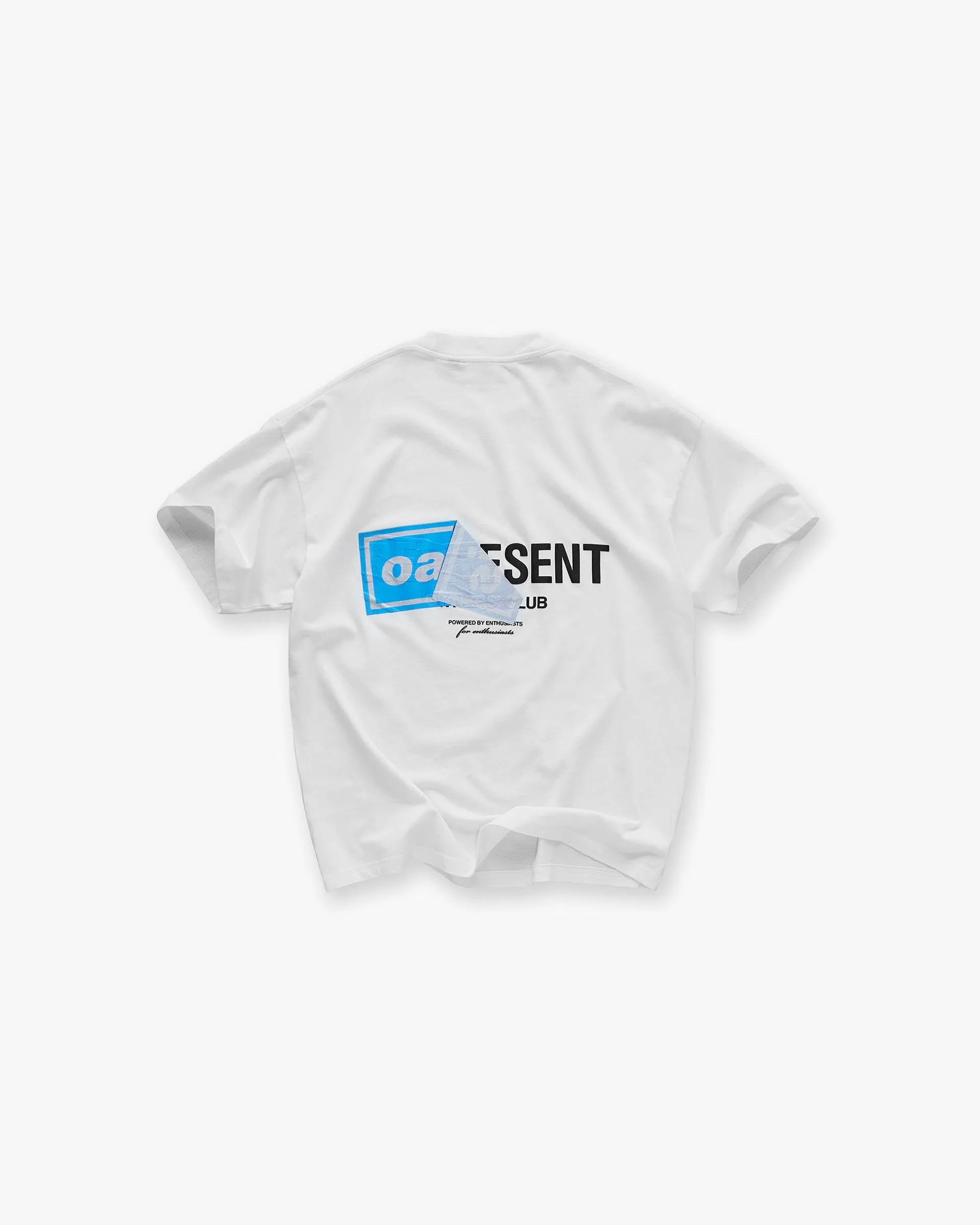 Represent X Oasis Owners Club T-Shirt - Flat White sold by Represent product image thumbnail 2