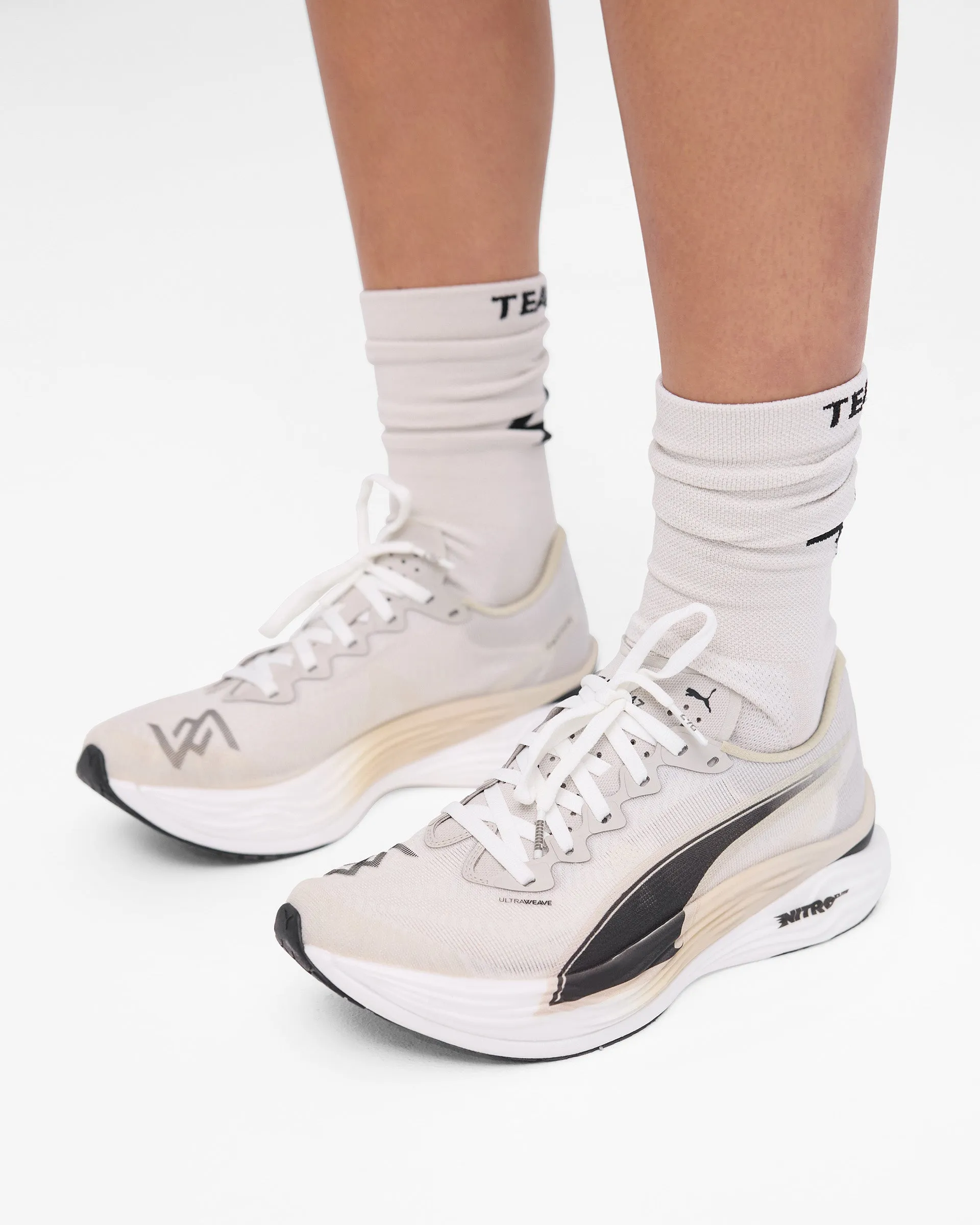 247 X Puma Race Socks - Cream sold by Represent product image thumbnail 3