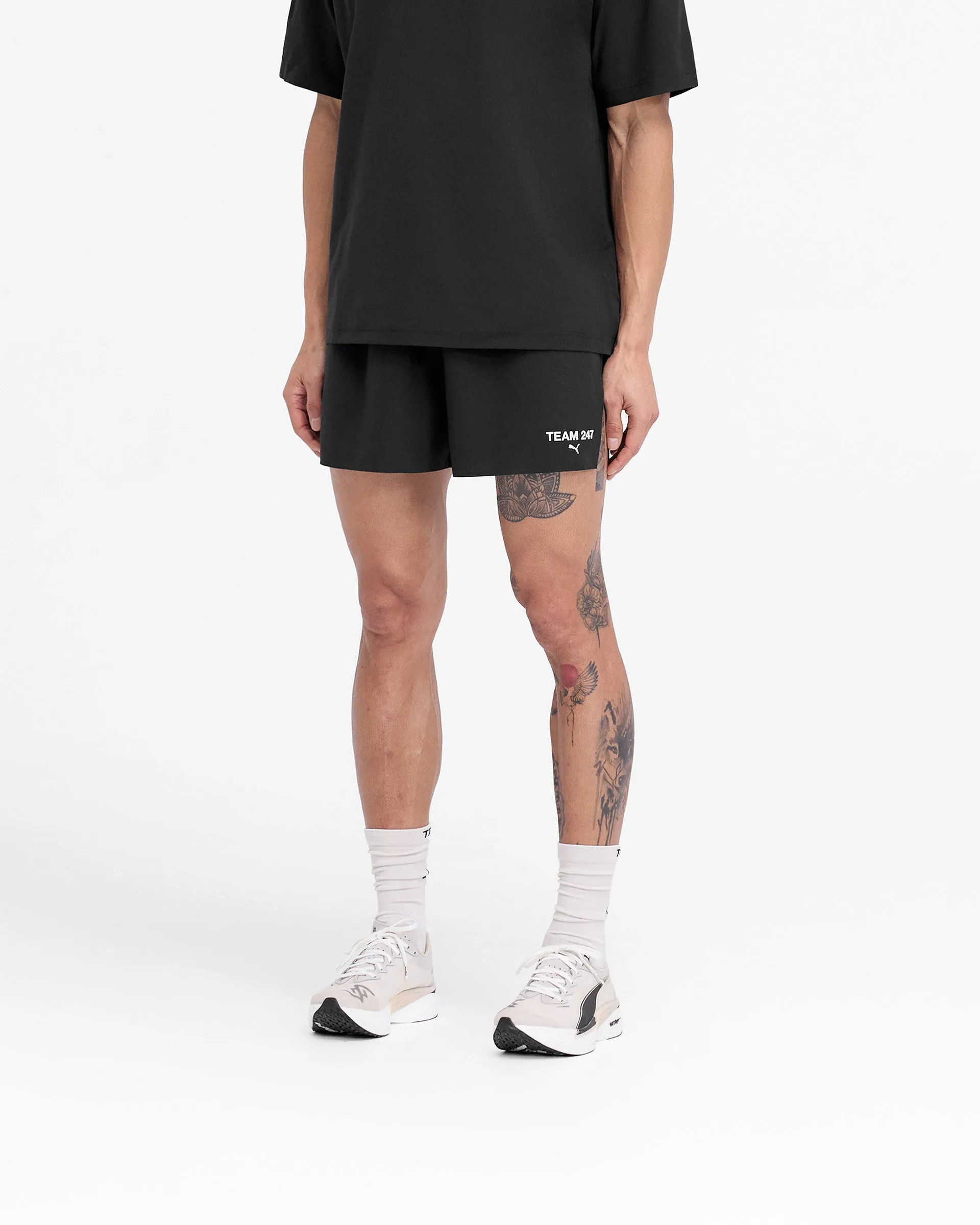 247 X Puma Shorts - Black sold by Represent product image thumbnail 4