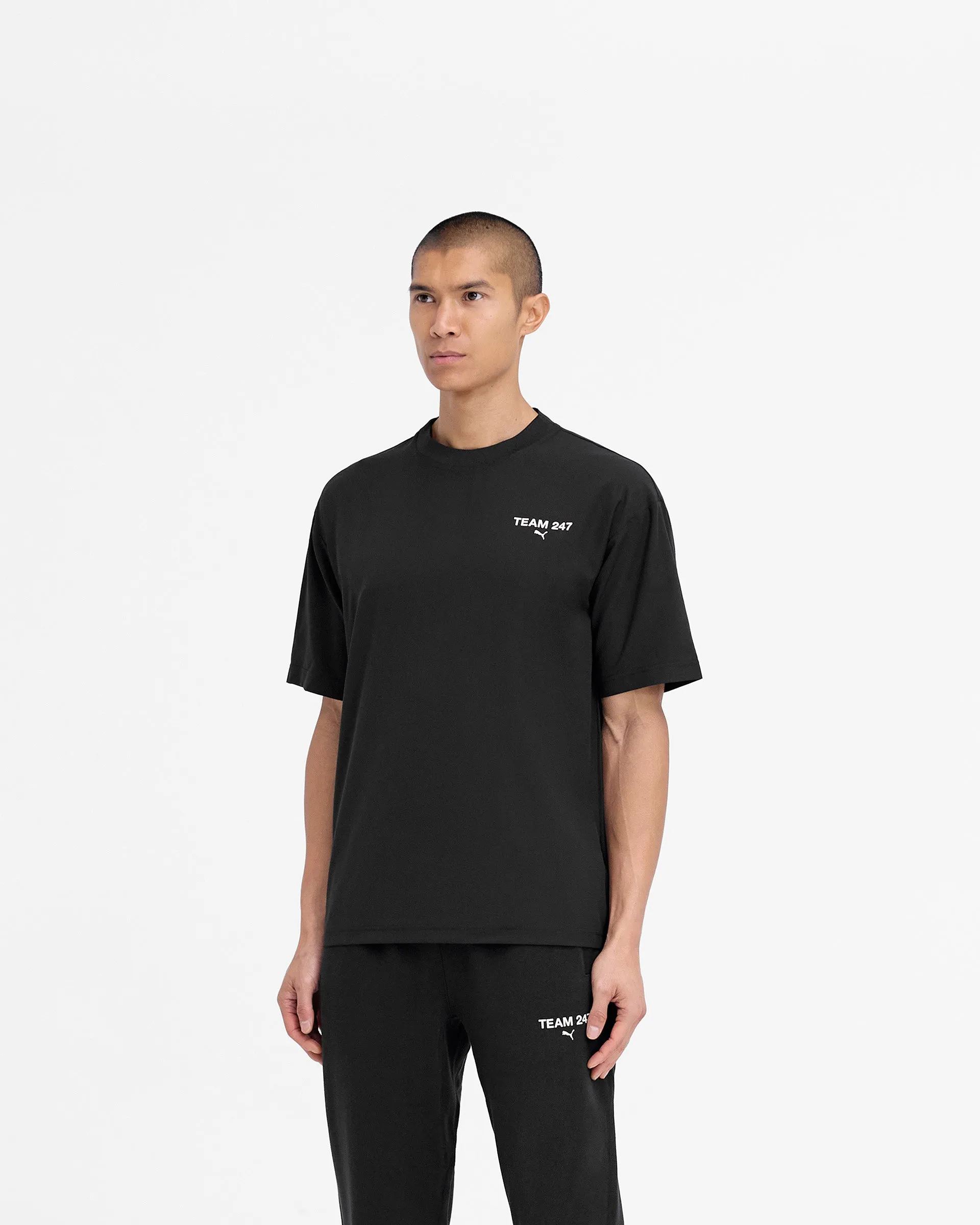 247 X Puma Oversized T-Shirt - Black sold by Represent product image thumbnail 4