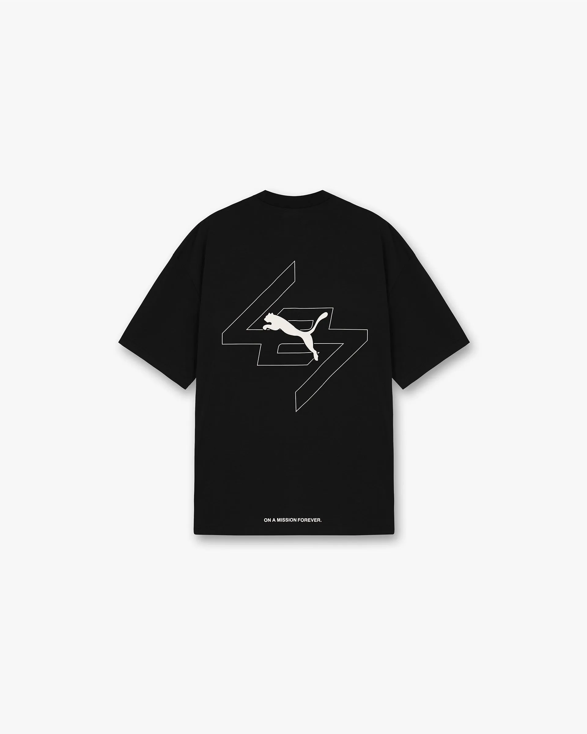 247 X Puma Oversized T-Shirt - Black sold by Represent product image thumbnail 2