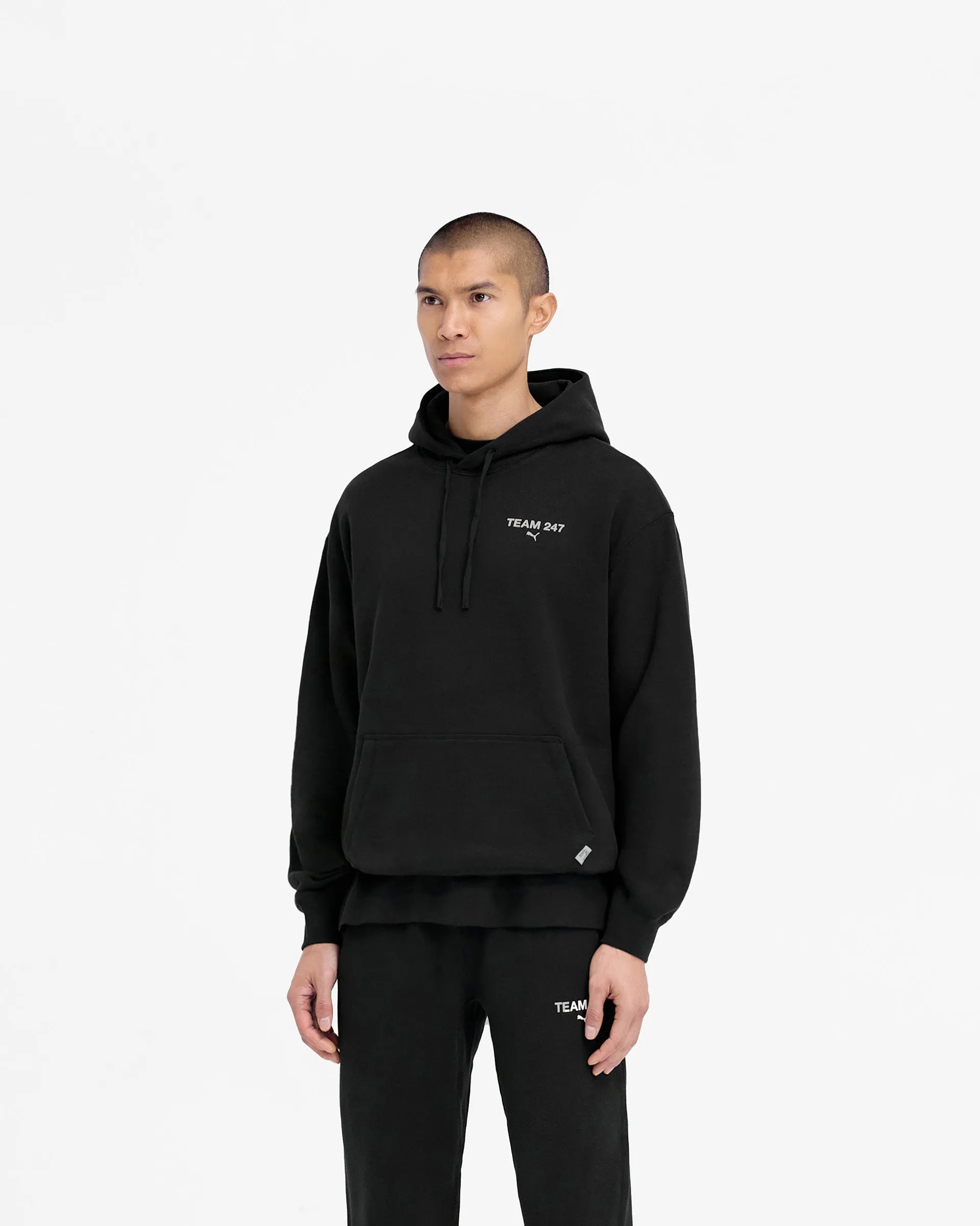247 X Puma Hoodie - Black sold by Represent product image thumbnail 4
