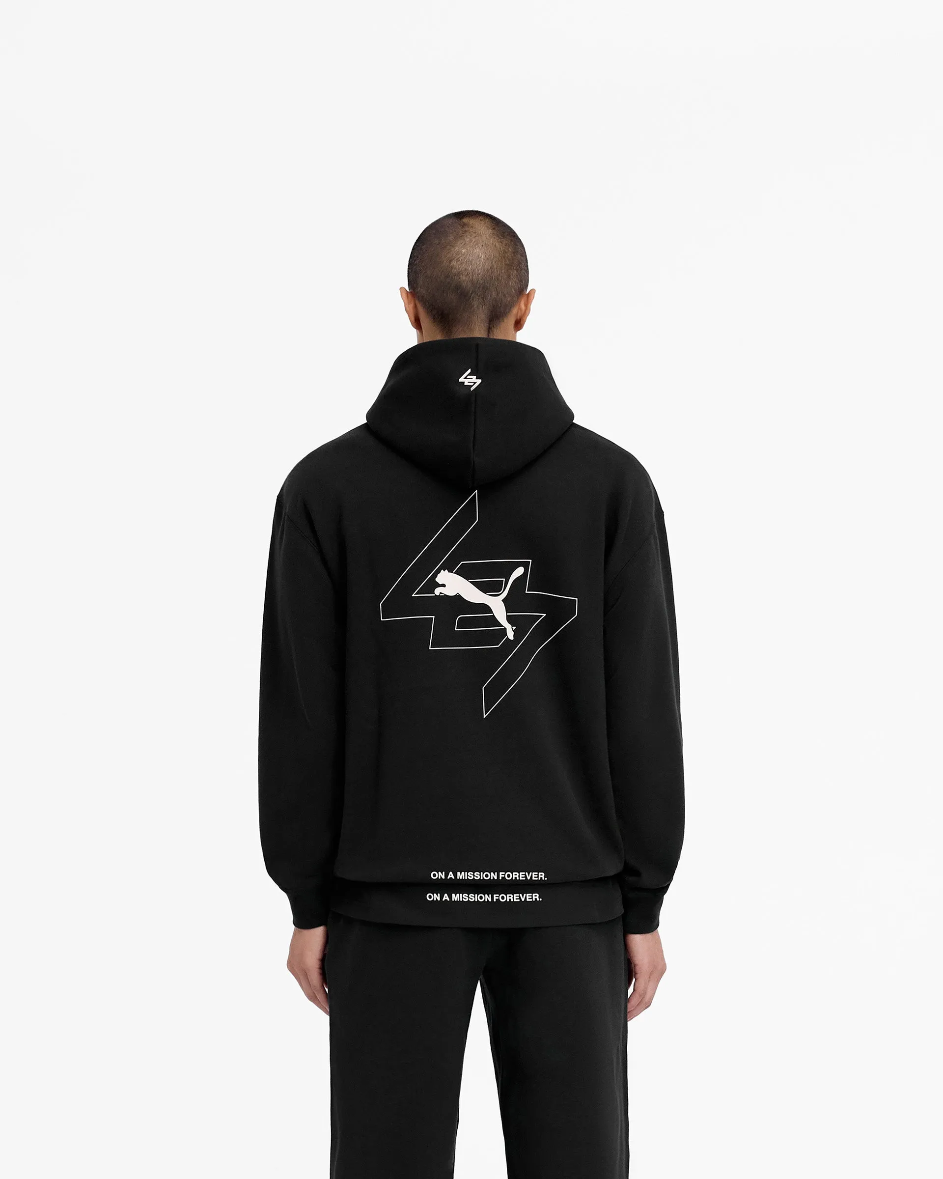 247 X Puma Hoodie - Black sold by Represent product image thumbnail 5