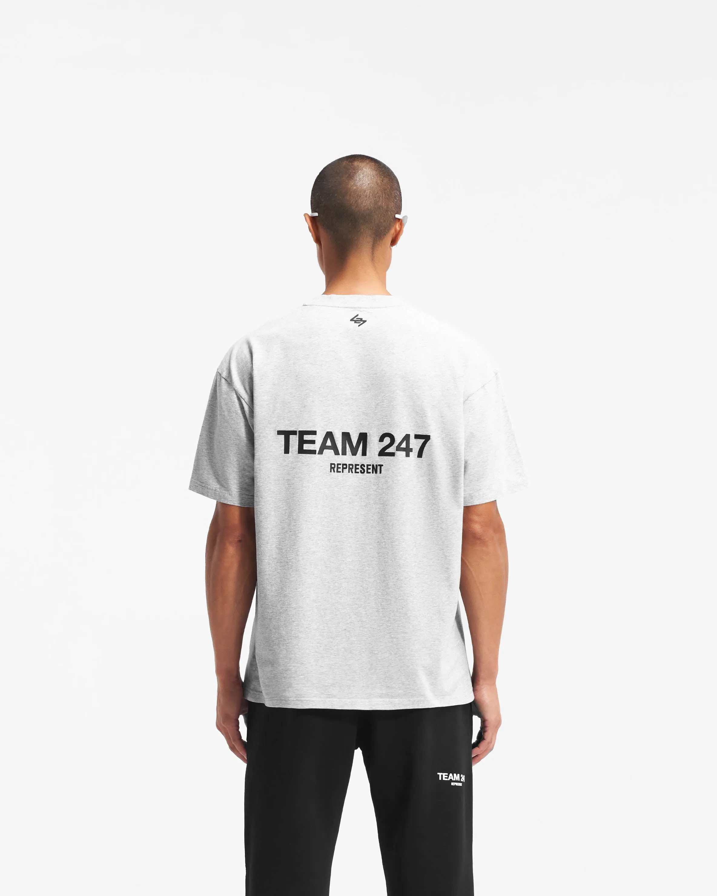 Team 247 Oversized T-Shirt - Ash Grey sold by Represent product image thumbnail 4