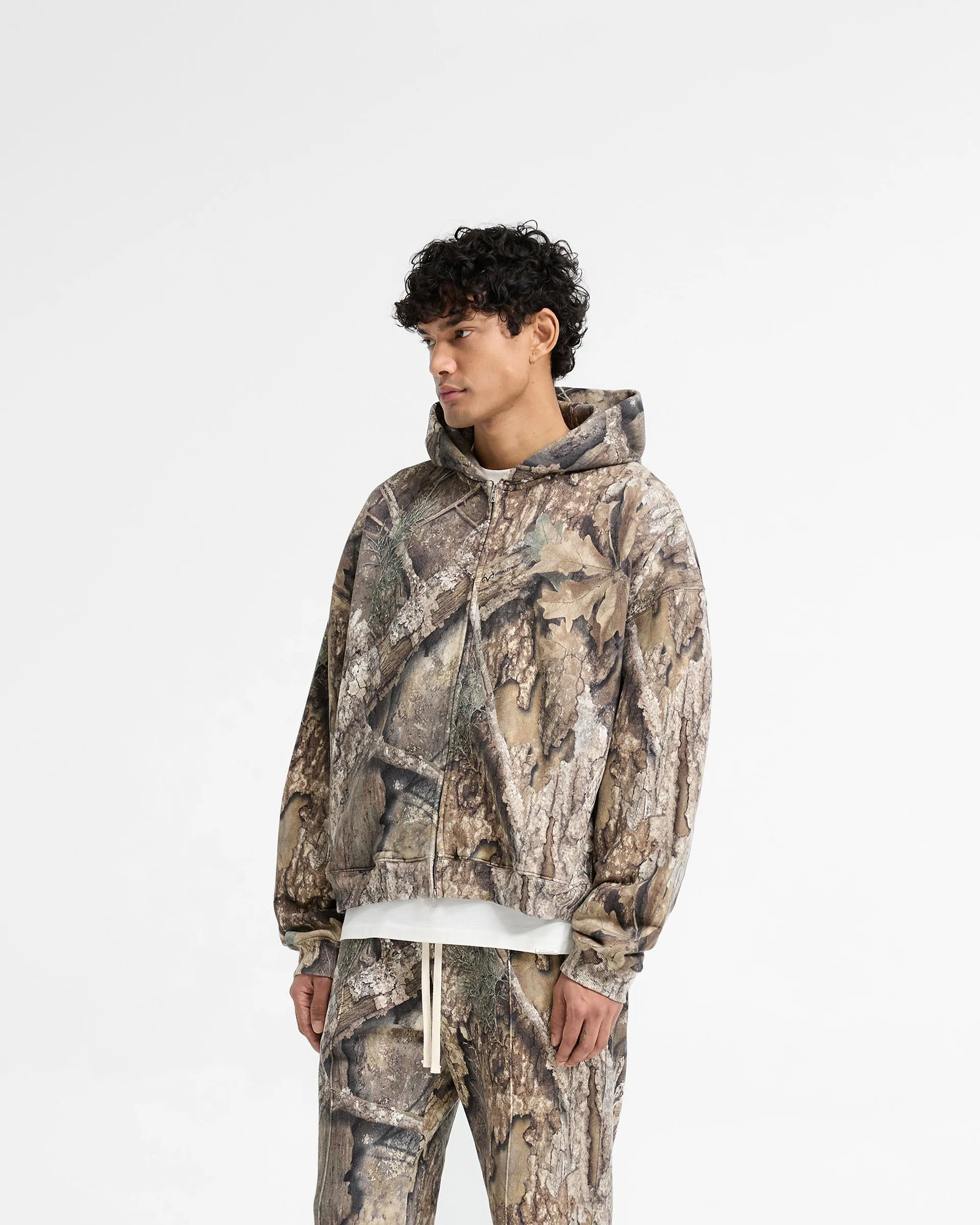 Realtree® Zip Up Camo Boxy Hoodie - Camo sold by Represent product image thumbnail 2