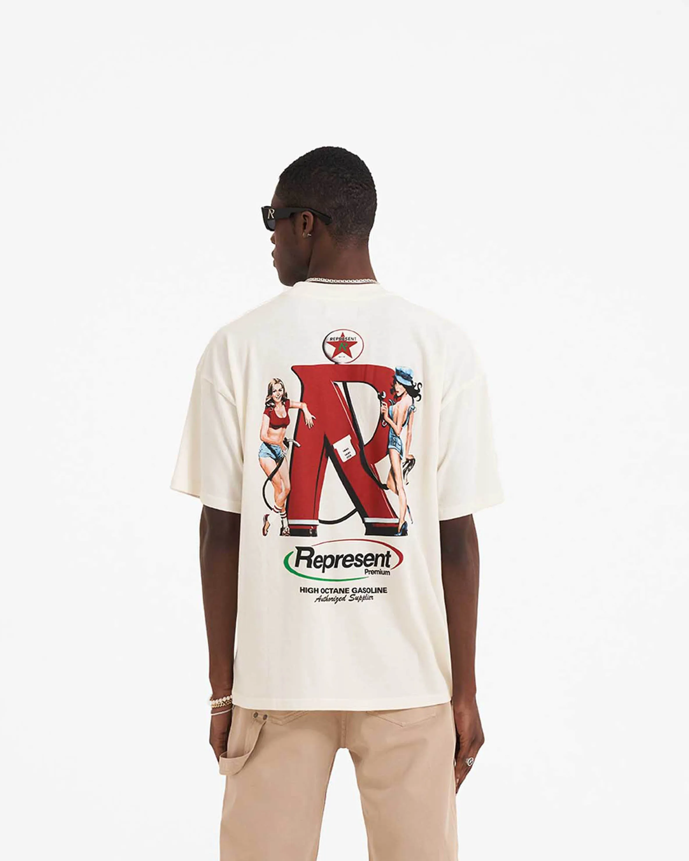 Represent Premium T-Shirt - Flat White sold by Represent product image thumbnail 4