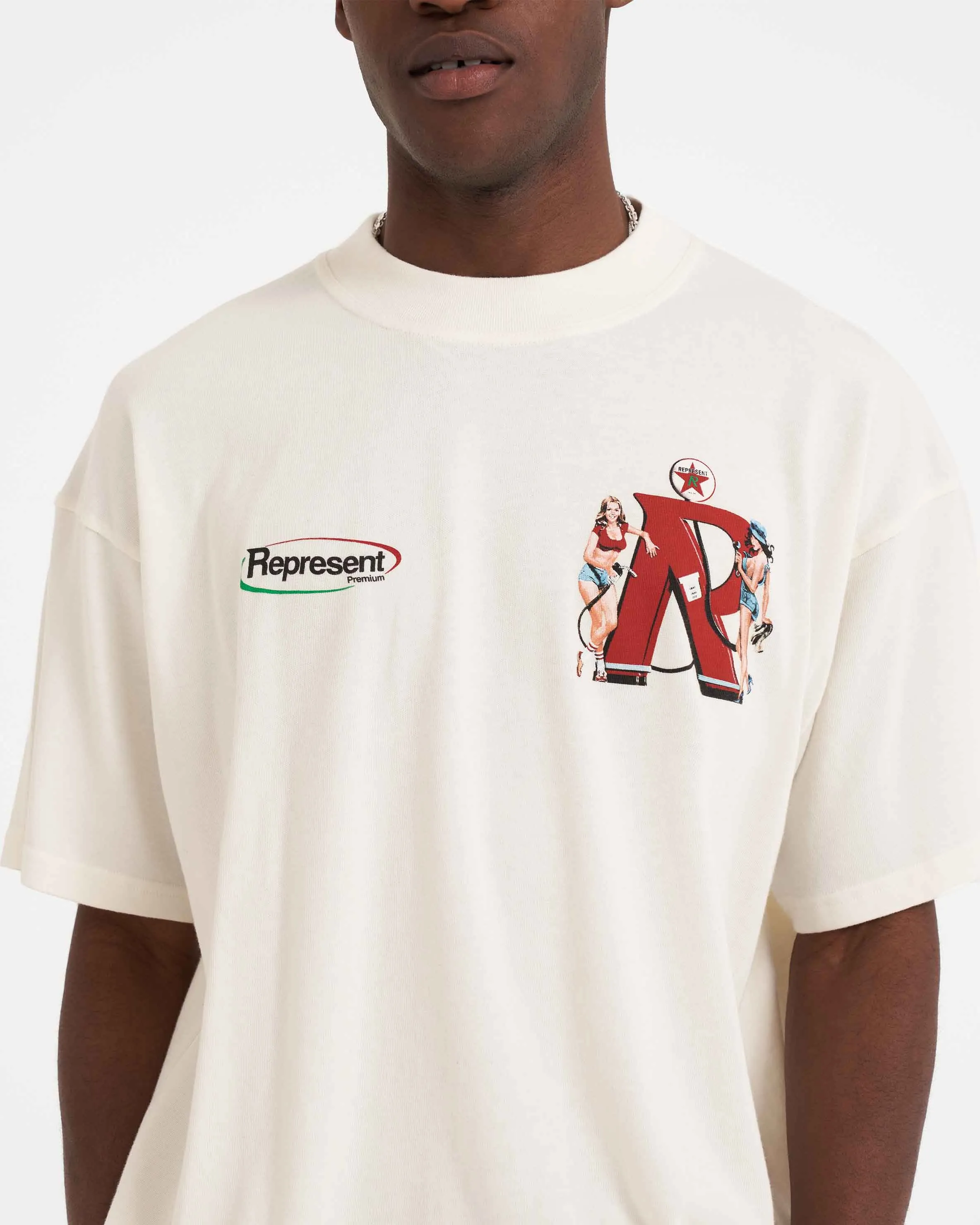 Represent Premium T-Shirt - Flat White sold by Represent product image thumbnail 5