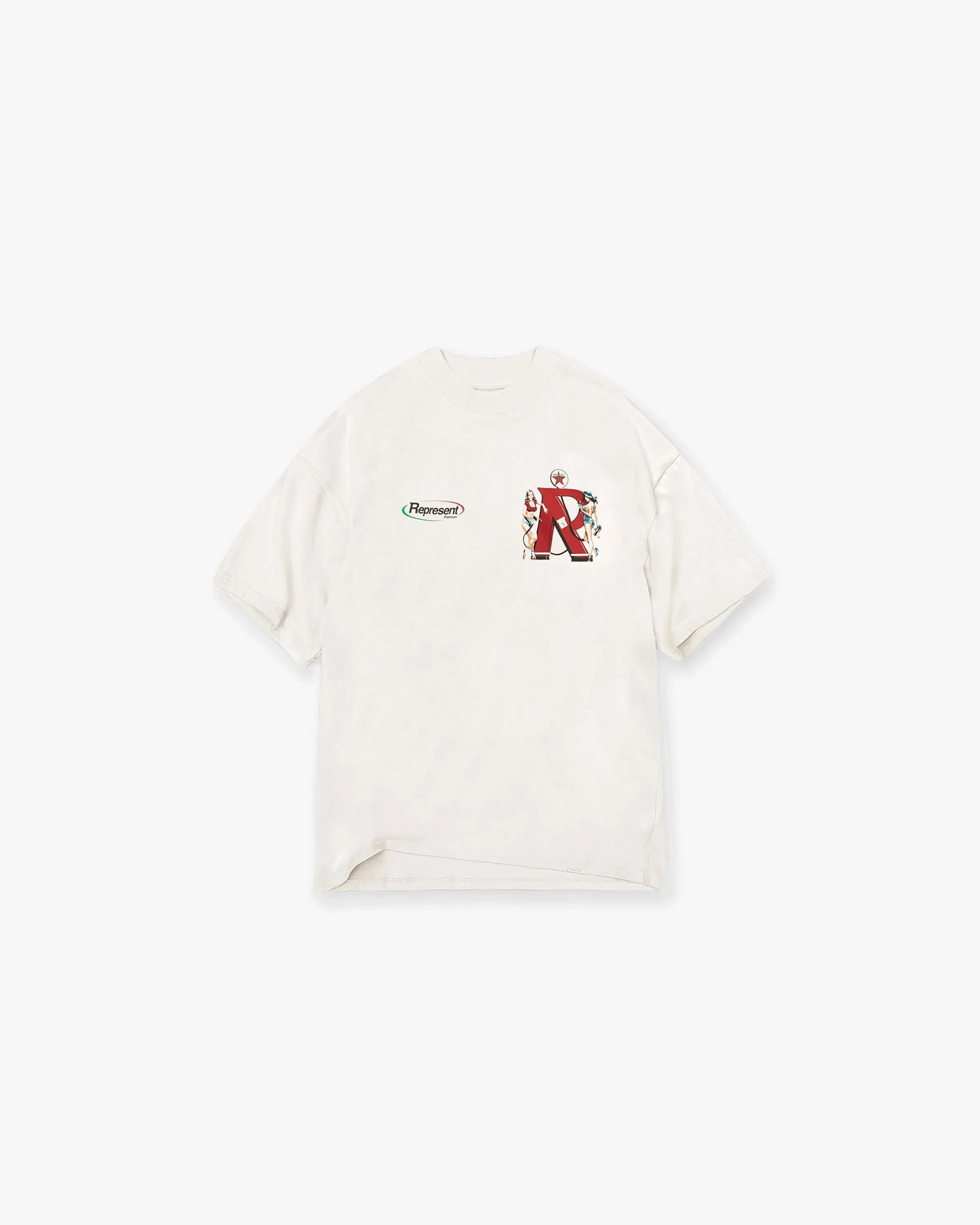 Represent Premium T-Shirt - Flat White sold by Represent