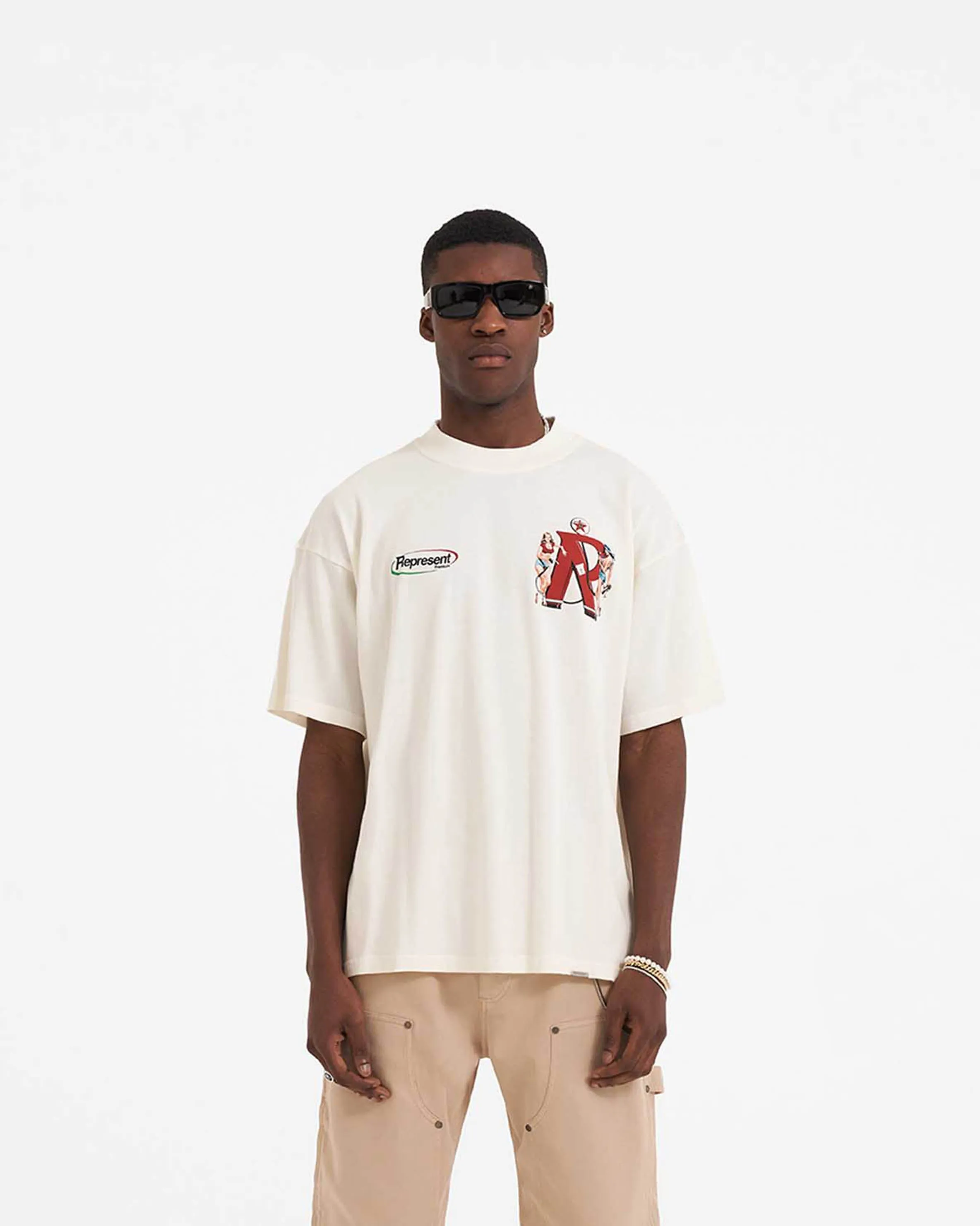 Represent Premium T-Shirt - Flat White sold by Represent product image thumbnail 3