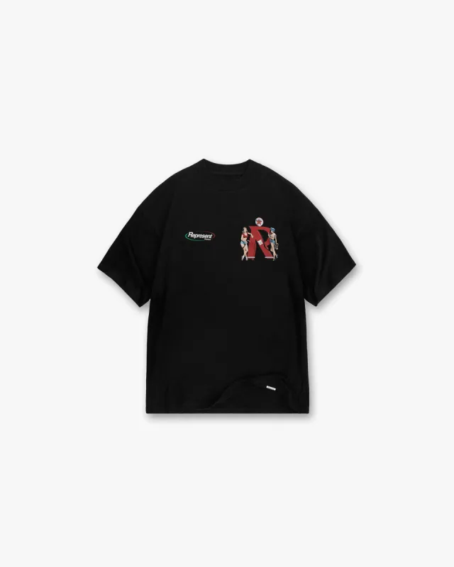 Represent Premium T-Shirt - Off Black sold by Represent