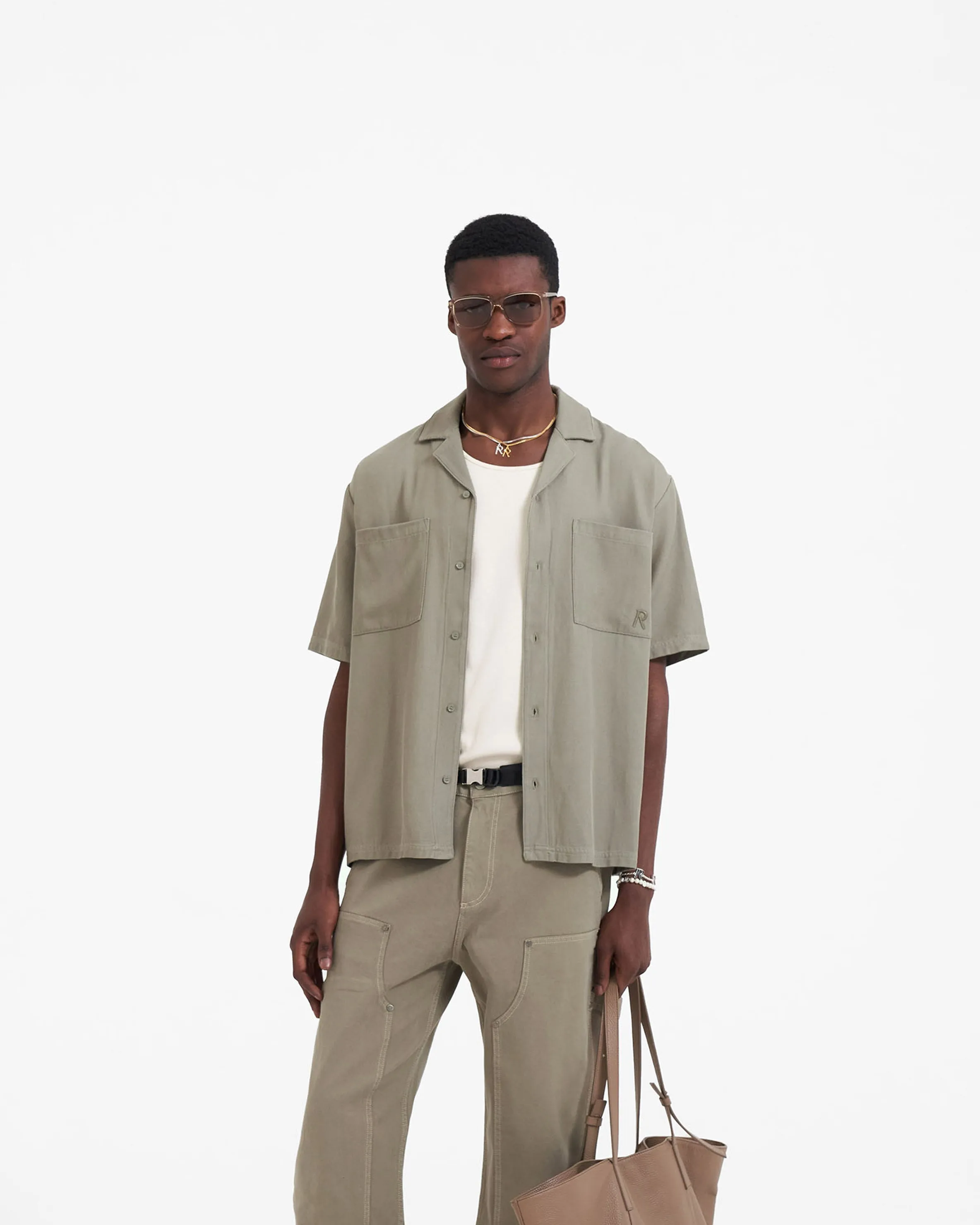 Yacht Shirt - Khaki sold by Represent product image thumbnail 2