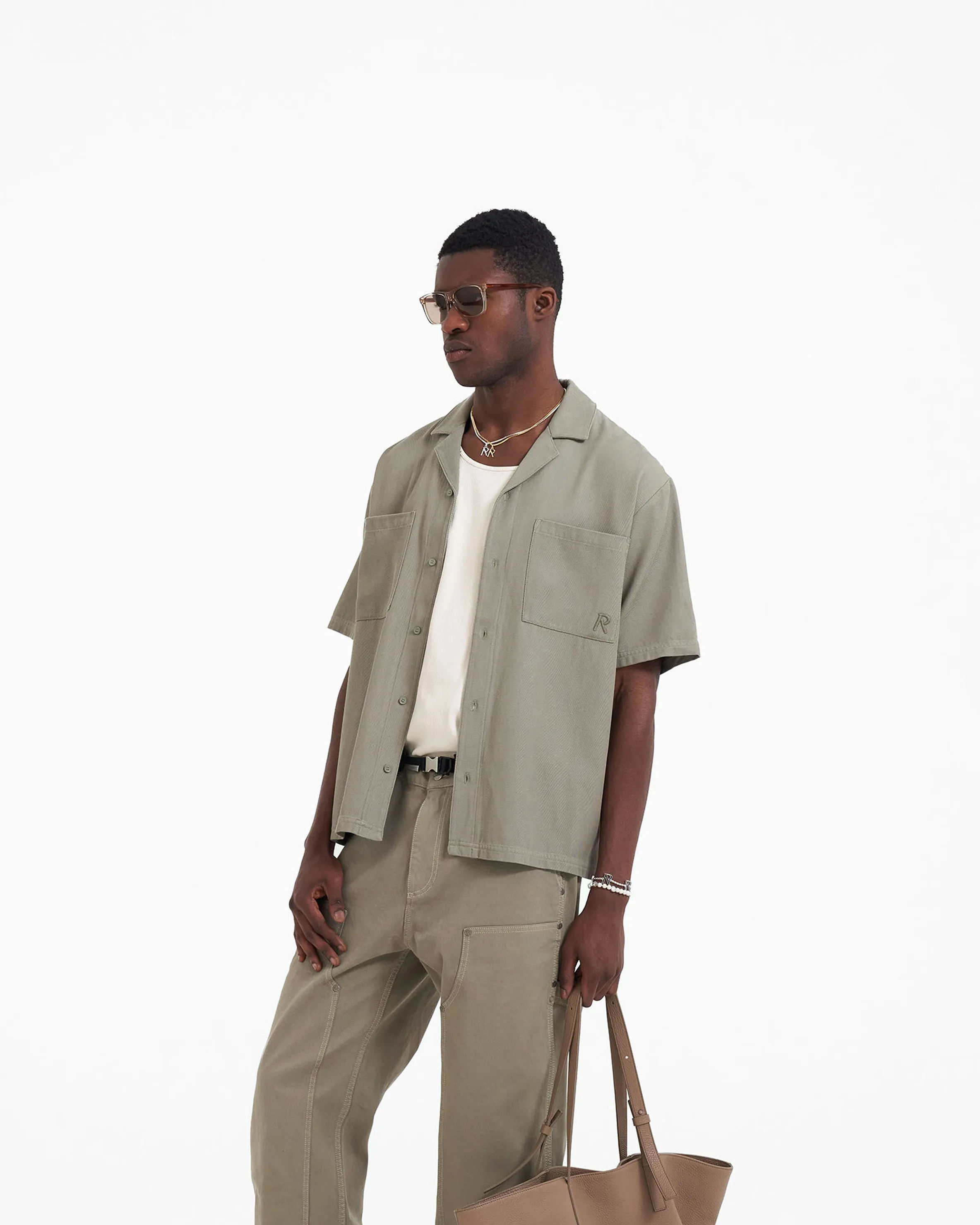 Yacht Shirt - Khaki sold by Represent product image thumbnail 3