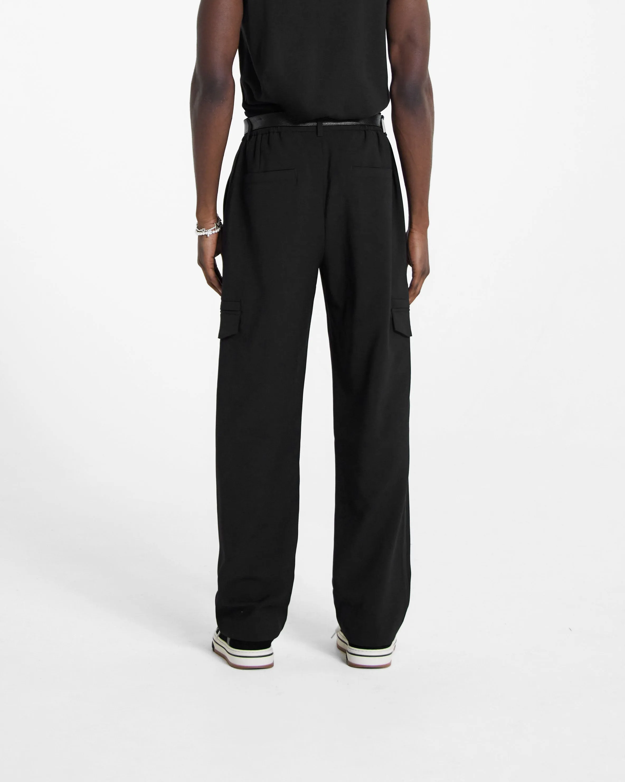 Relaxed Cargo Pant - Black sold by Represent product image thumbnail 4
