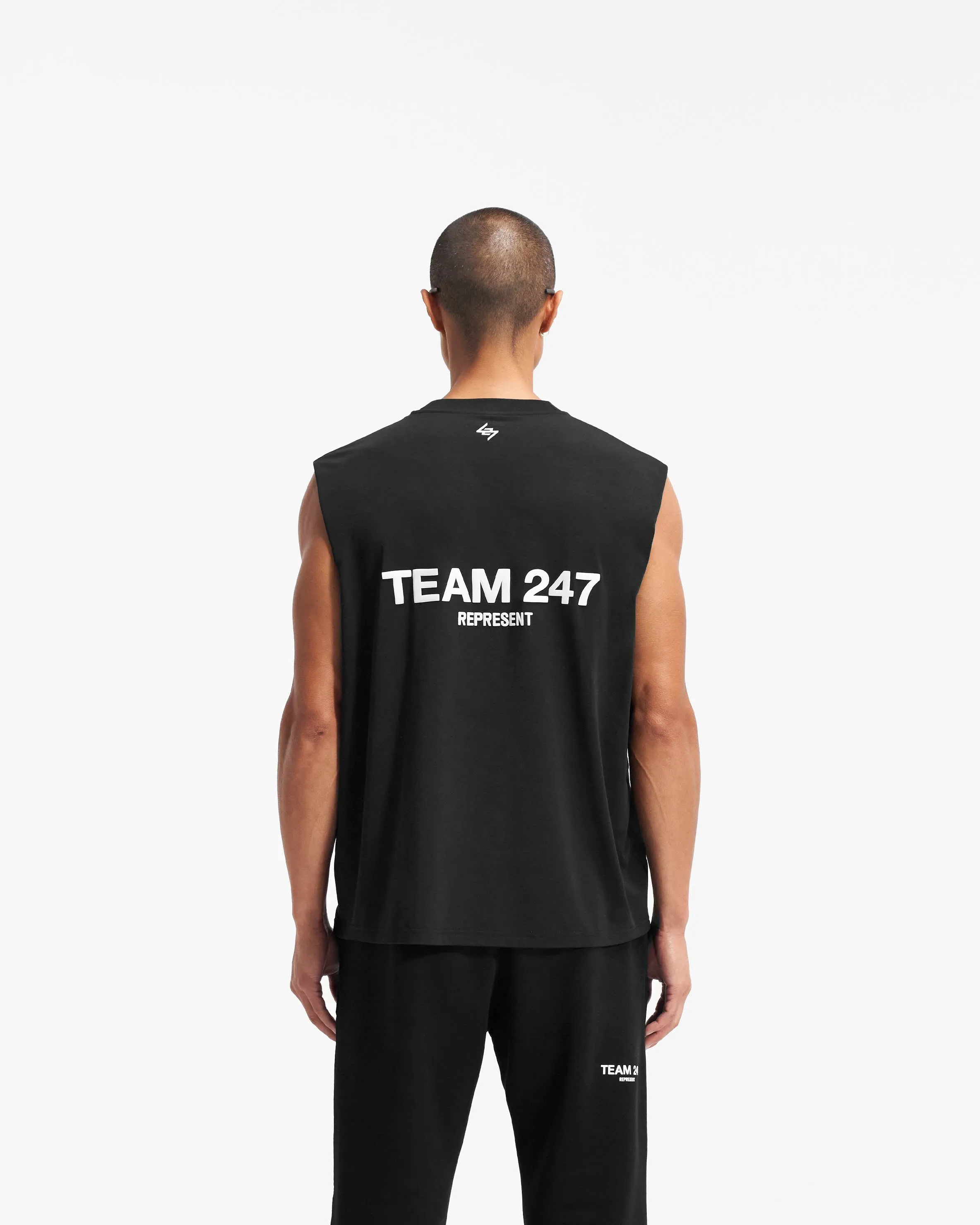 Team 247 Oversized Tank - Black sold by Represent product image thumbnail 4