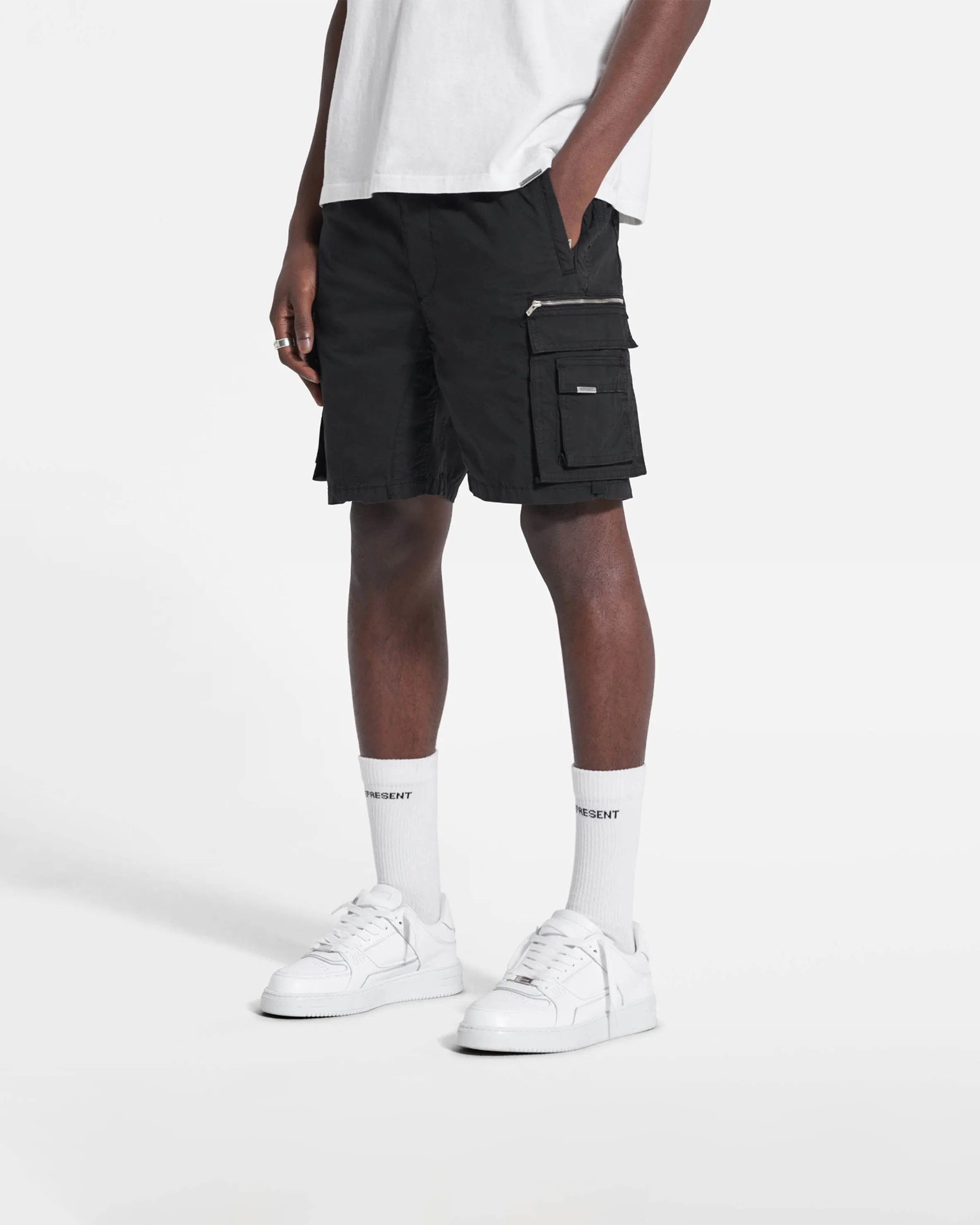 Cargo Shorts - Black sold by Represent product image thumbnail 3
