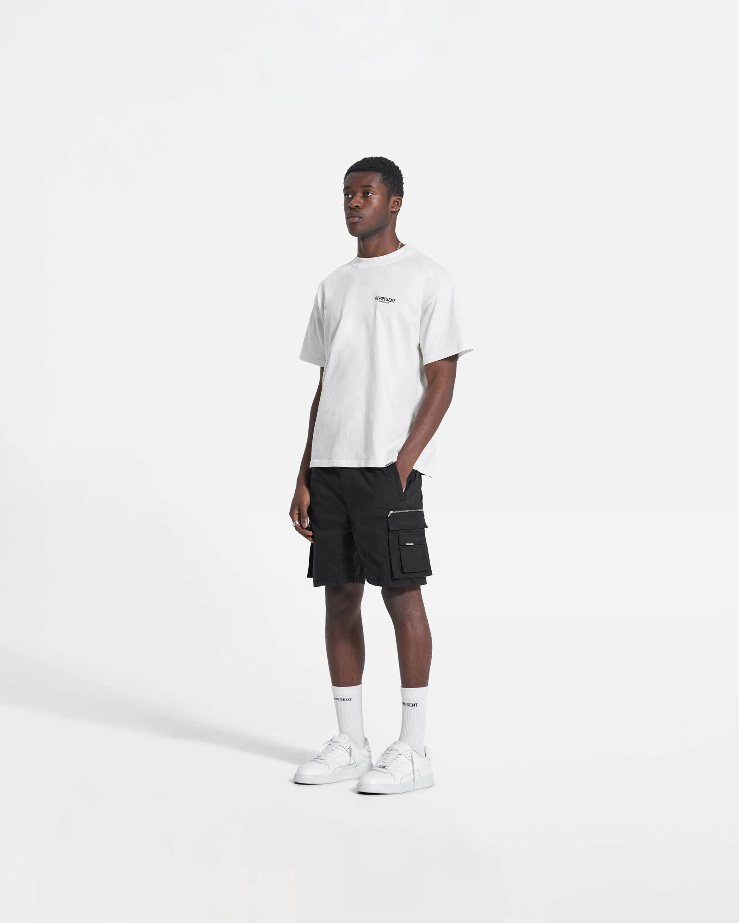 Cargo Shorts - Black sold by Represent product image thumbnail 5