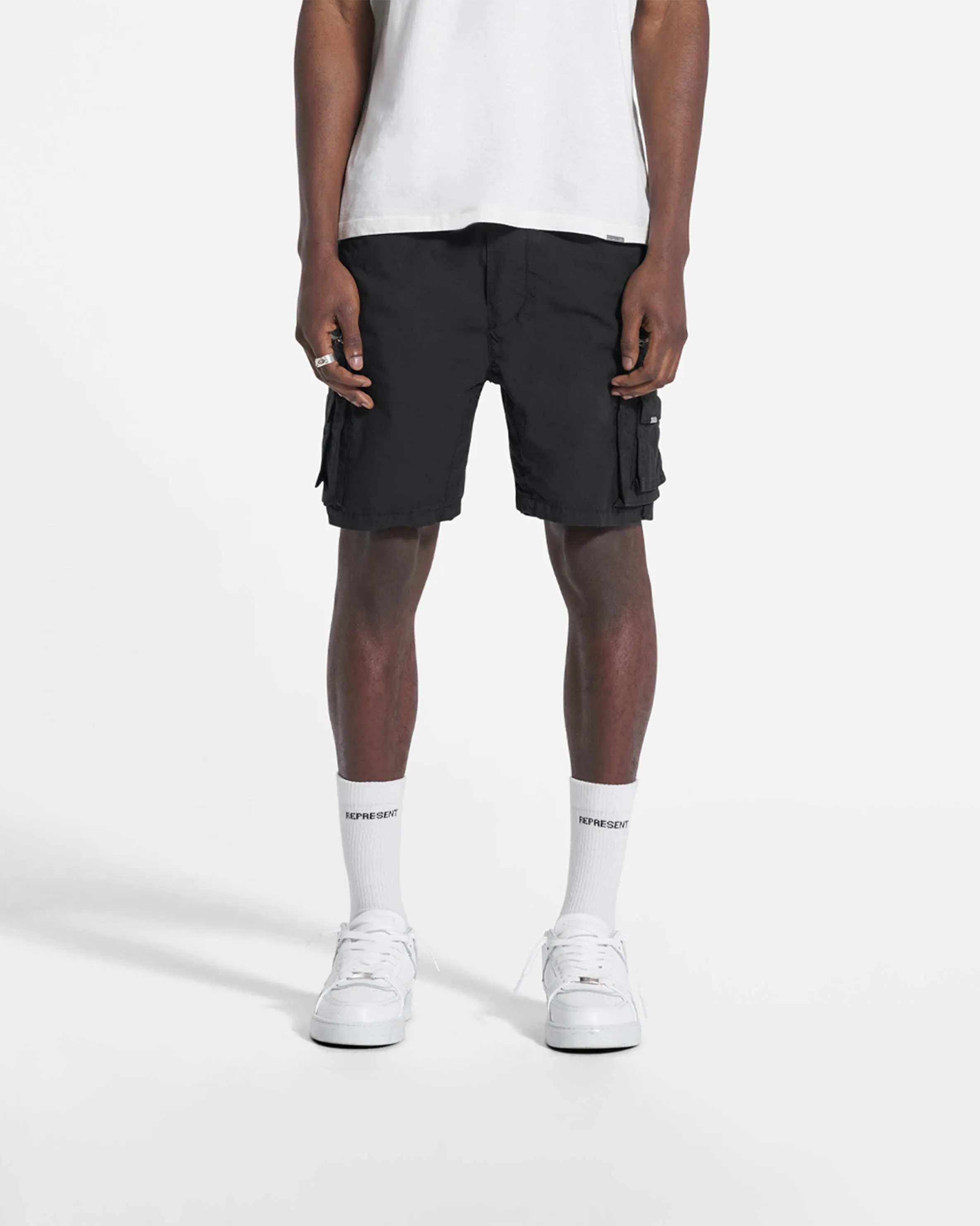 Cargo Shorts - Black sold by Represent product image thumbnail 2