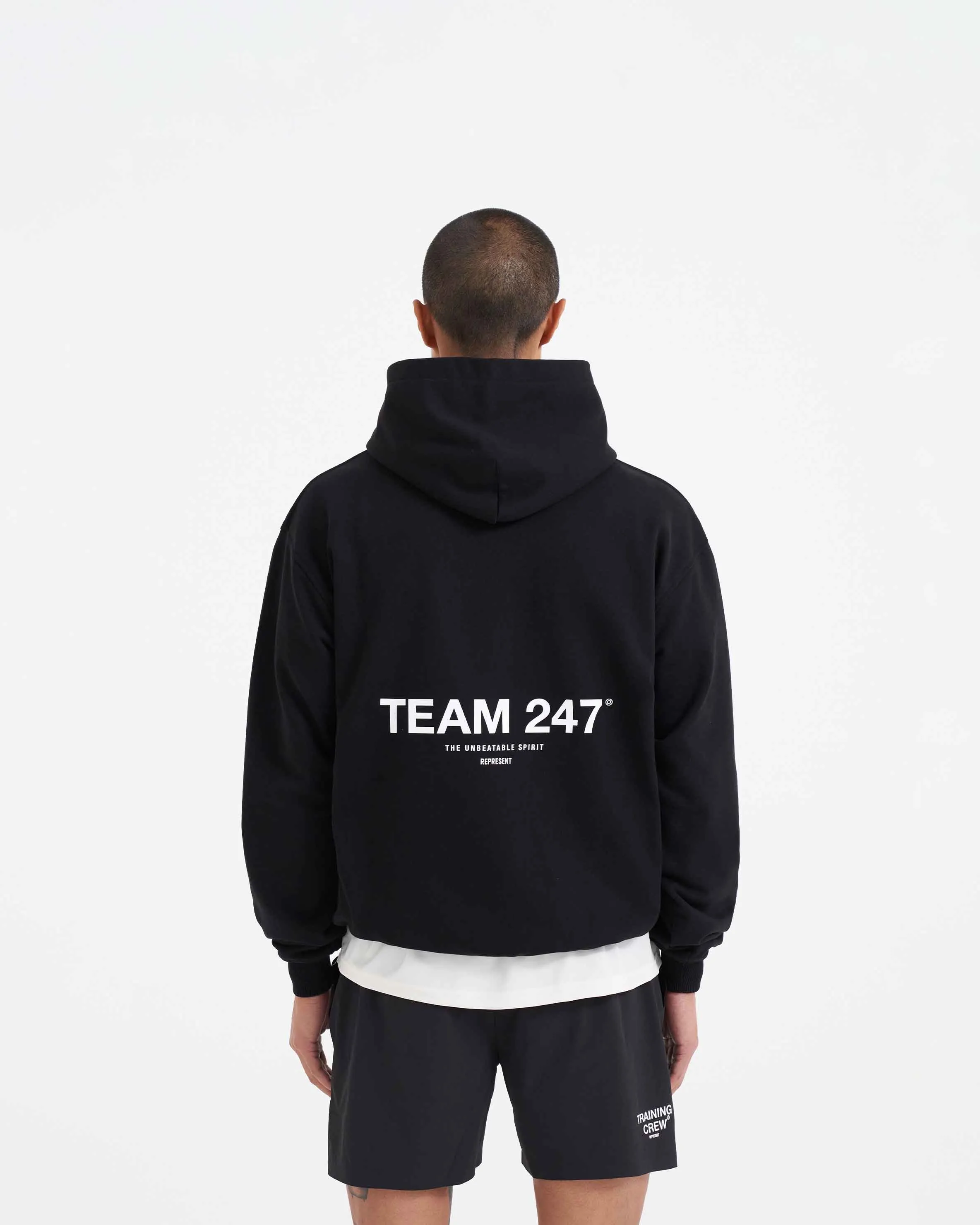 Team 247 Hoodie - Black sold by Represent product image thumbnail 5
