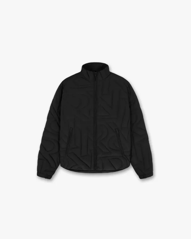Initial Puffer Jacket - Black sold by Represent