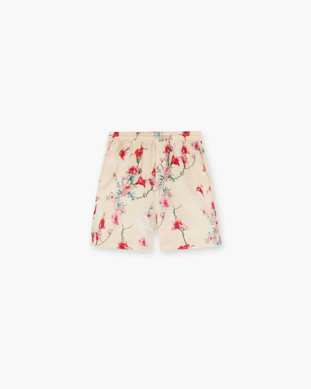 Floral Shorts - Cream sold by Represent