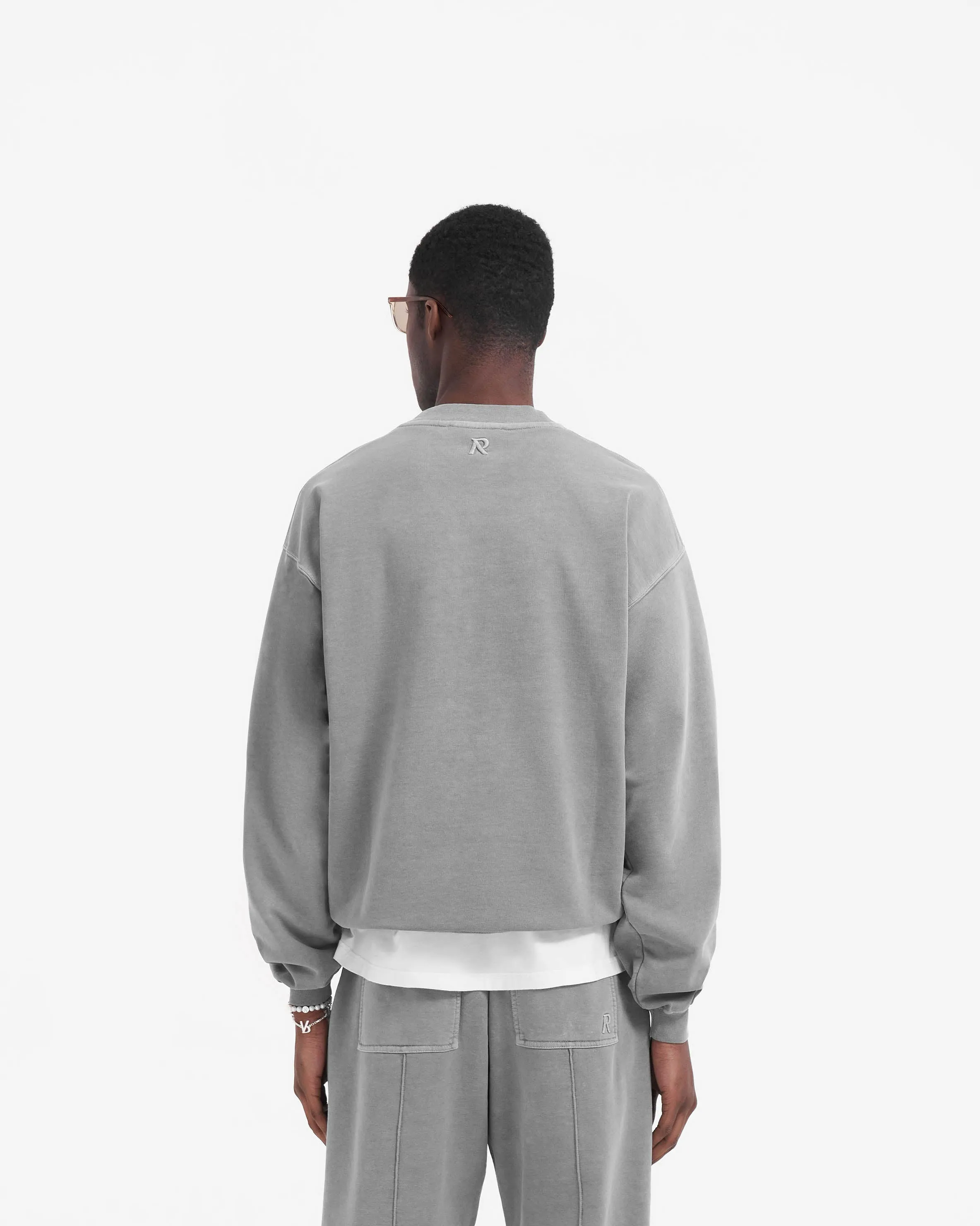 Initial Sweater - Ultimate Grey sold by Represent product image thumbnail 4