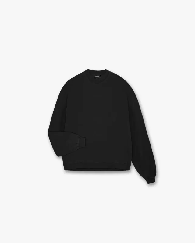 Initial Sweater - Jet Black sold by Represent